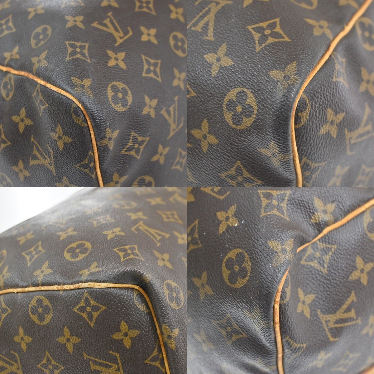 LOUIS VUITTON Keepall Bandouliere 60 2Way Hand Bag Monogram Brown M41412 11YH929
