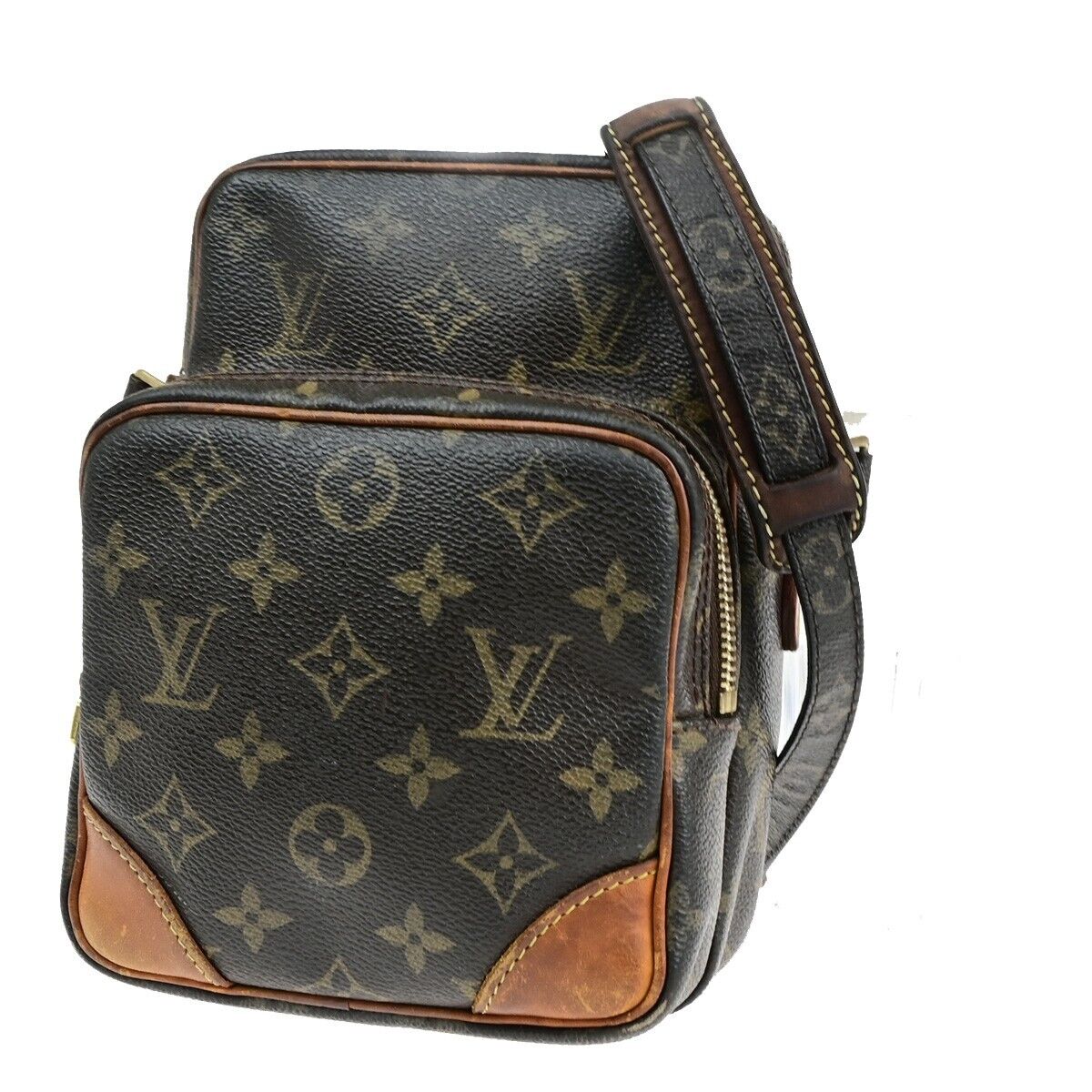 LOUIS VUITTON Amazon Crossbody Shoulder Bag Monogram Leather BN M45236 37HC038