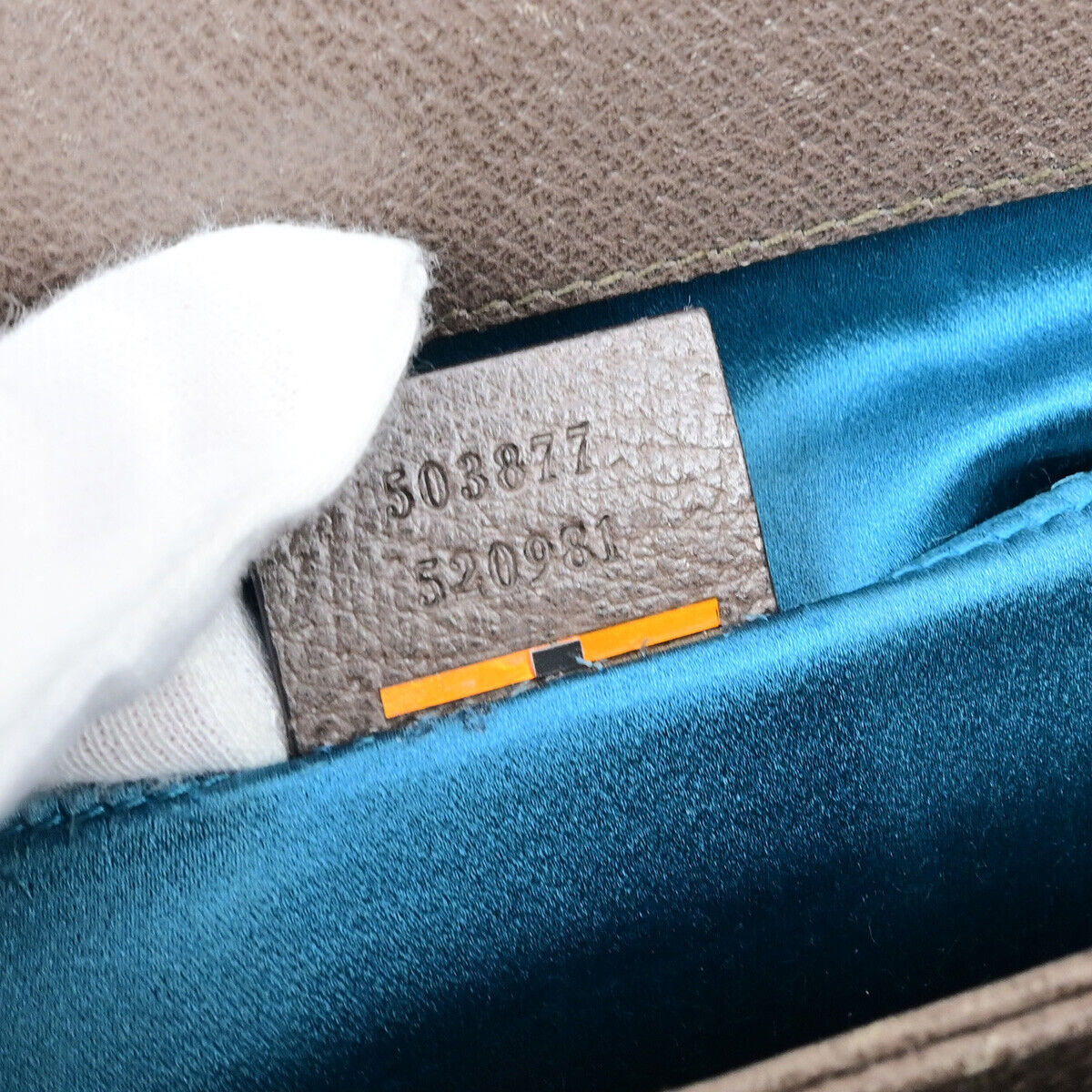 GUCCI Ophidia GG Small 2Way Chain Shoulder Bag Supreme Leather Brown 22YG619