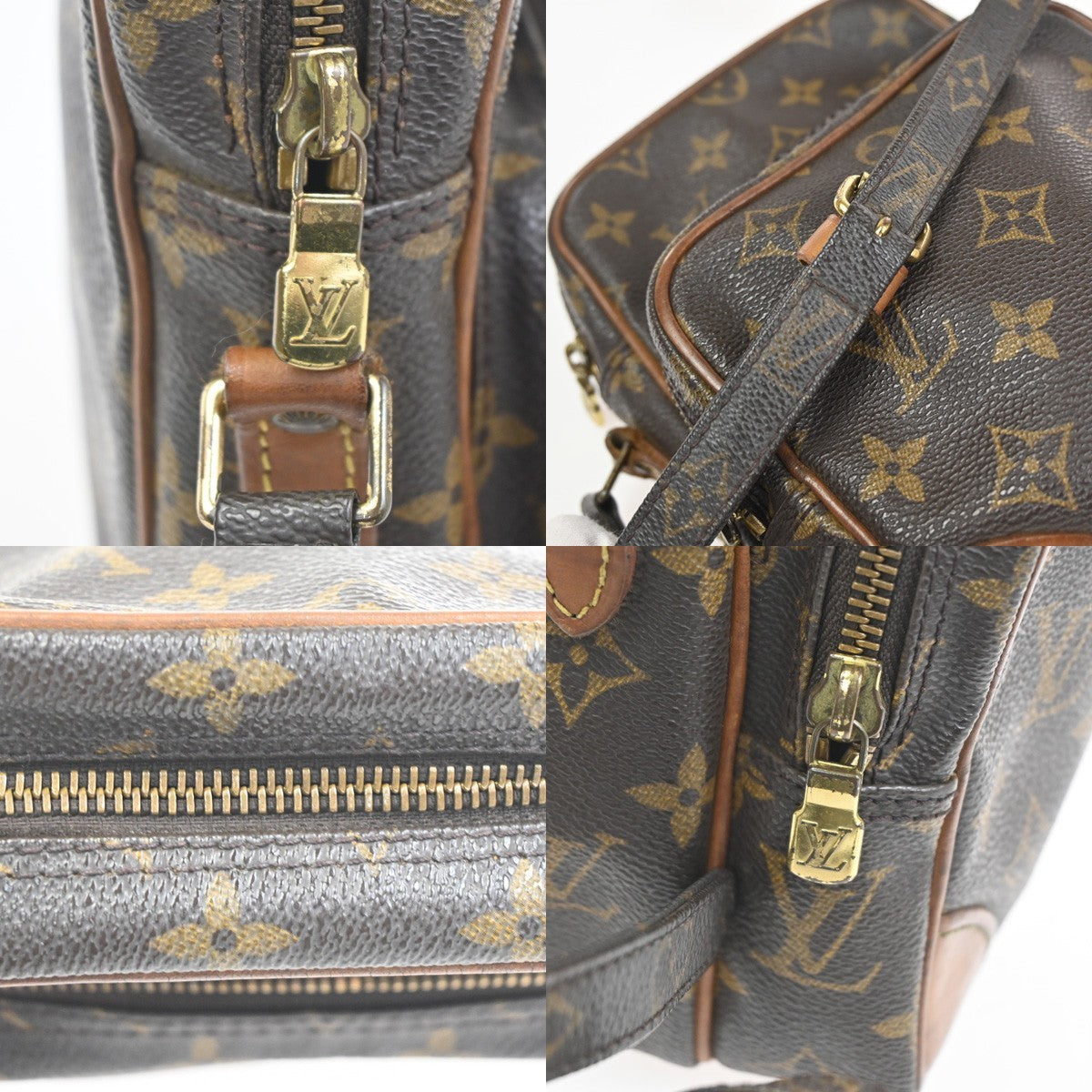LOUIS VUITTON Amazon Crossbody Shoulder Bag Monogram Leather BN M45236 67KC737