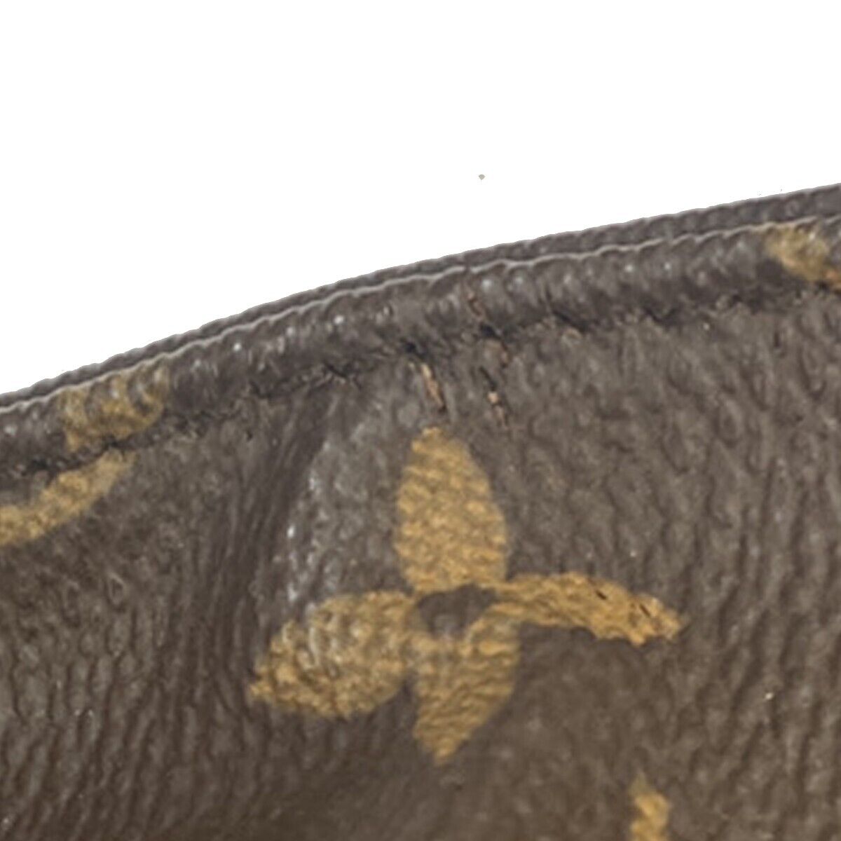 LOUIS VUITTON Cartouchiere GM Shoulder Bag Monogram Leather Brown M51252 33EC916