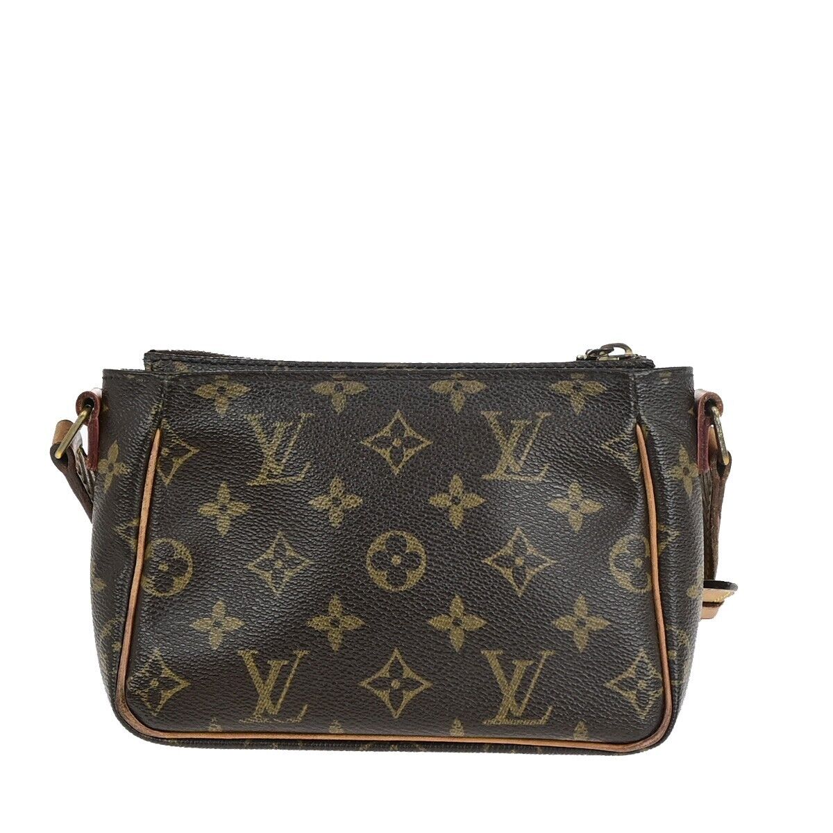 LOUIS VUITTON Viva Cite PM Shoulder Bag Monogram Leather Brown M51165 70EC939