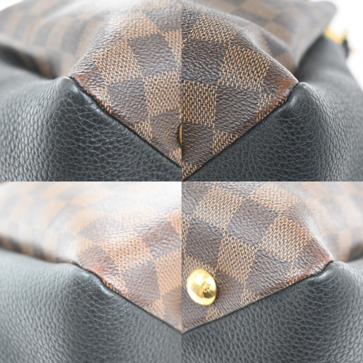 LOUIS VUITTON Brittany 2way Shoulder Bag Damier Ebene BN Italy N41673 684MA347