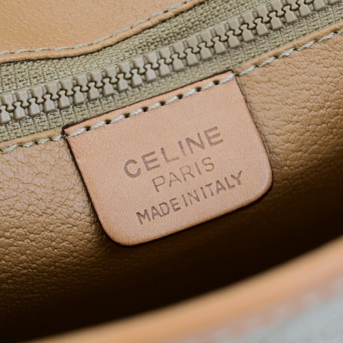 CELINE Macadam Pattern Crossbody 2Way Shoulder Clutch Bag PVC Leather BN 67ED367