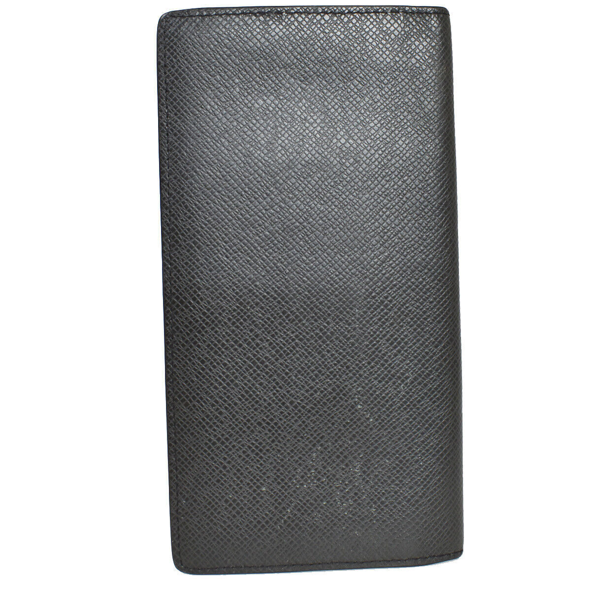 LOUIS VUITTON Portefeuille Long Bifold Wallet Taiga Leather Black M30541 04YC256
