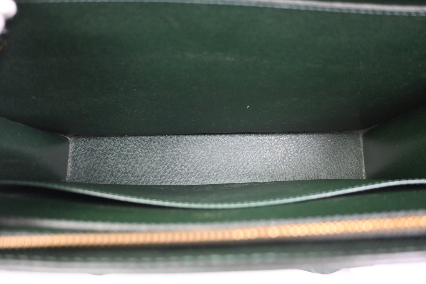 LOUIS VUITTON Porte Documents Lozan Briefcase Hand Bag Taiga M30054 04ZA369