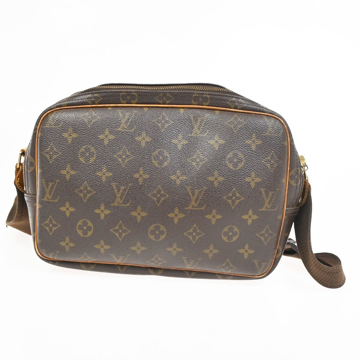 LOUIS VUITTON Reporter PM Crossbody Shoulder Bag Monogram Leather M45254 33KC297
