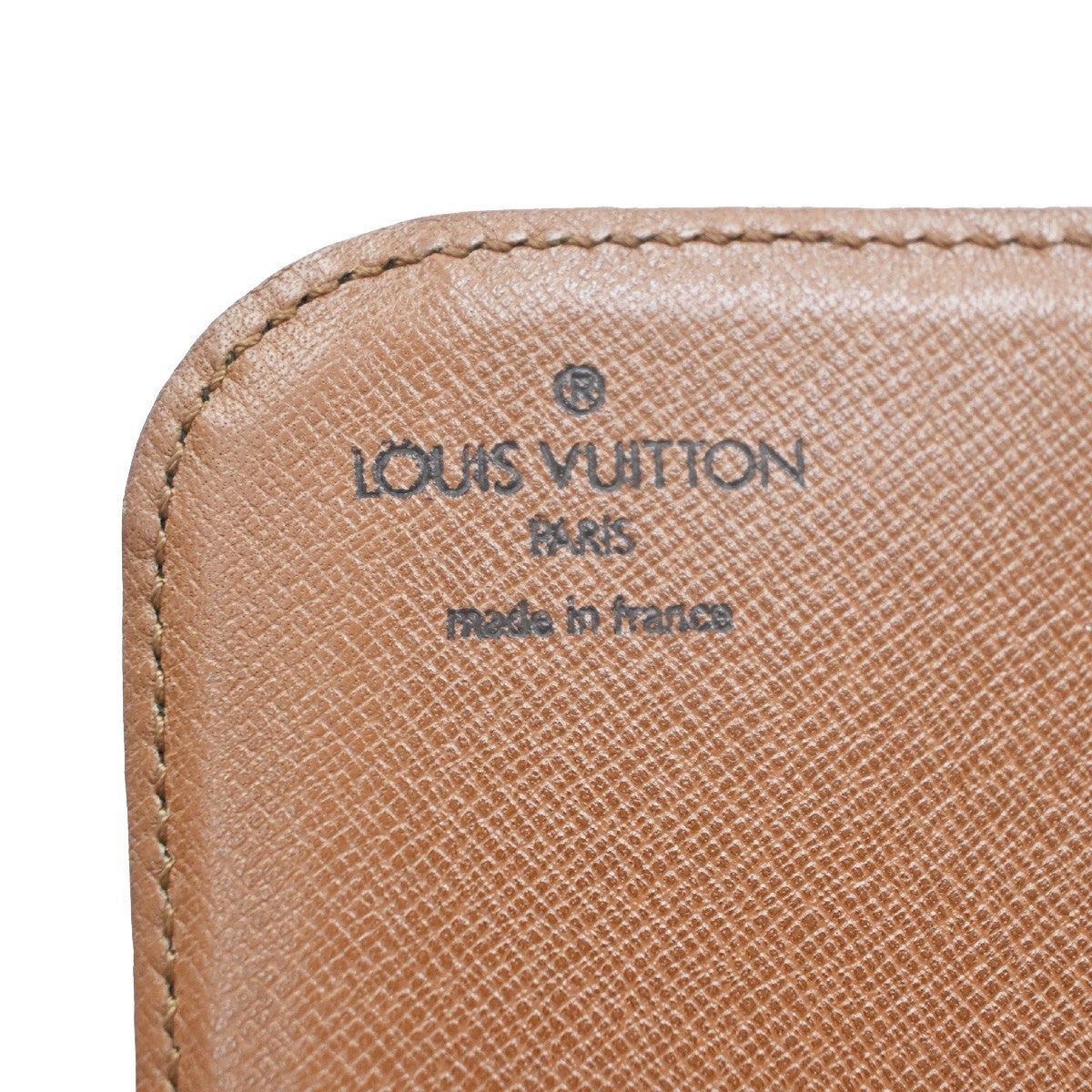 LOUIS VUITTON Cartouchiere MM Shoulder Bag Monogram Leather Brown M51253 16PA049