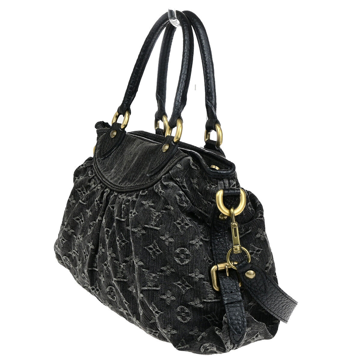 LOUIS VUITTON Neo Cabby GM 2Way Shoulder Bag Monogram Denim BK M95352 660YG092