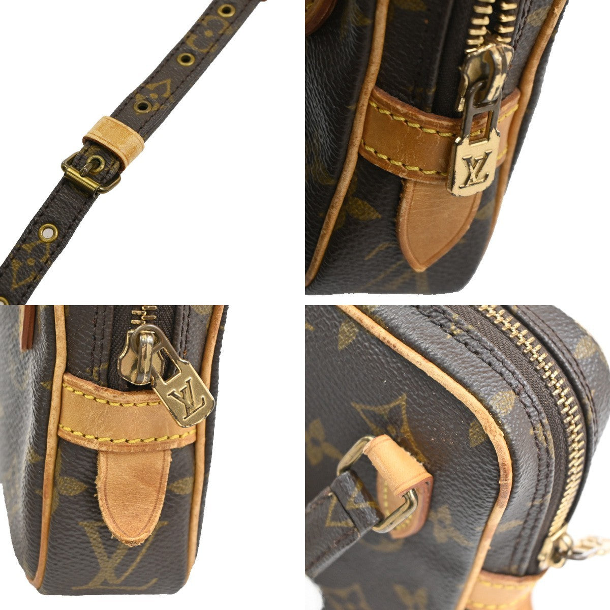 LOUIS VUITTON Marly Bandouliere Shoulder Bag Monogram Leather BN M51828 82CA974