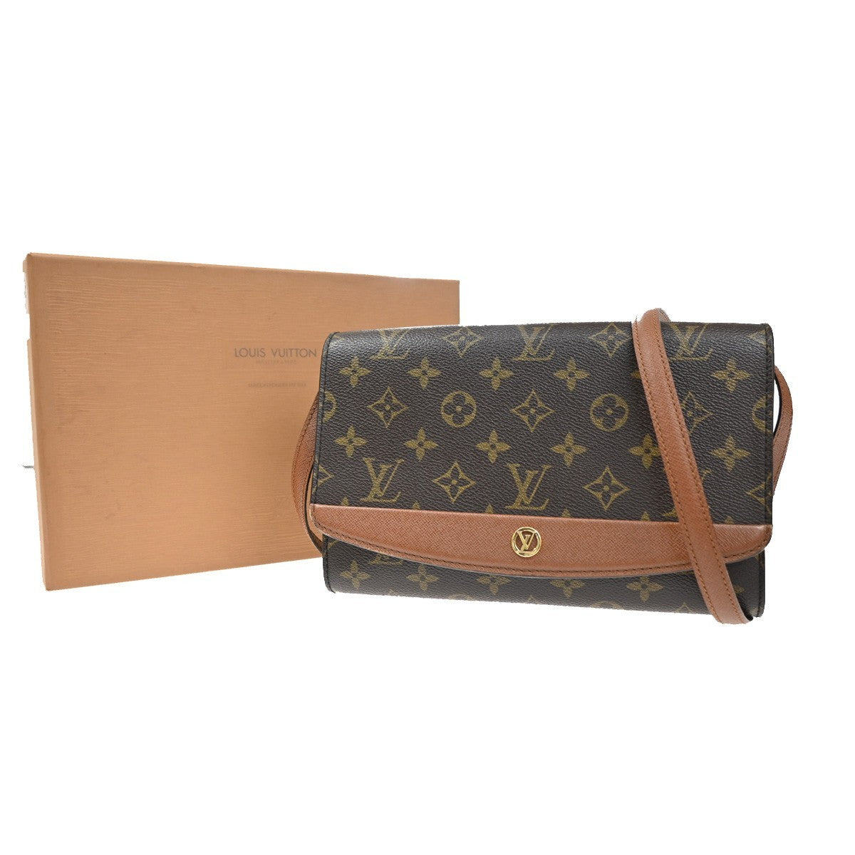 LOUIS VUITTON Bordeaux 24 2Way Shoulder Bag Monogram Leather BN M51798 88KP107