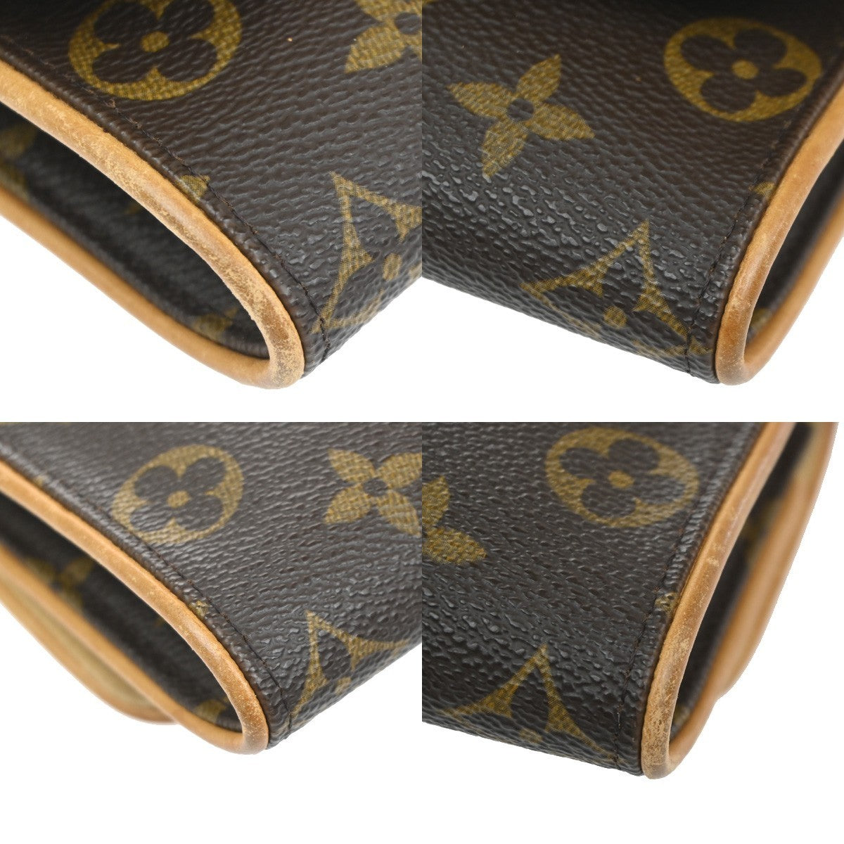LOUIS VUITTON Pochette Twin PM 2Way Shoulder Clutch Bag Monogram M51854 80MA553