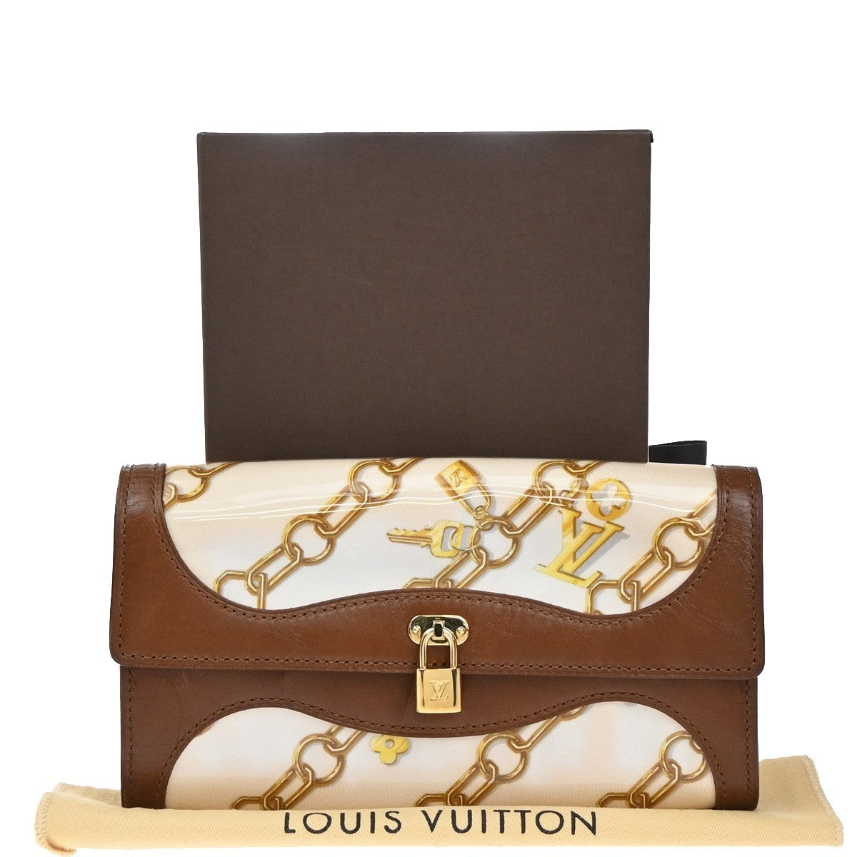 LOUIS VUITTON Pochette Porte Monnaie Wallet Leather Vinyl Leather M95170 61KP386