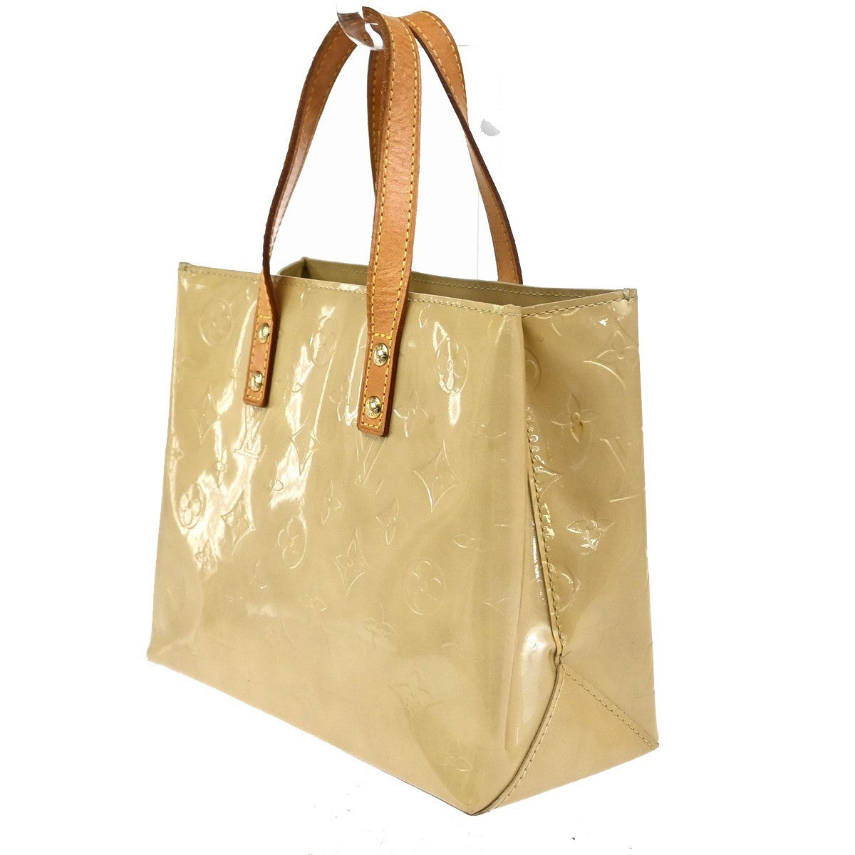 LOUIS VUITTON Read PM Hand Bag Monogram Vernis Patent Leather BE M91144 65YJ029