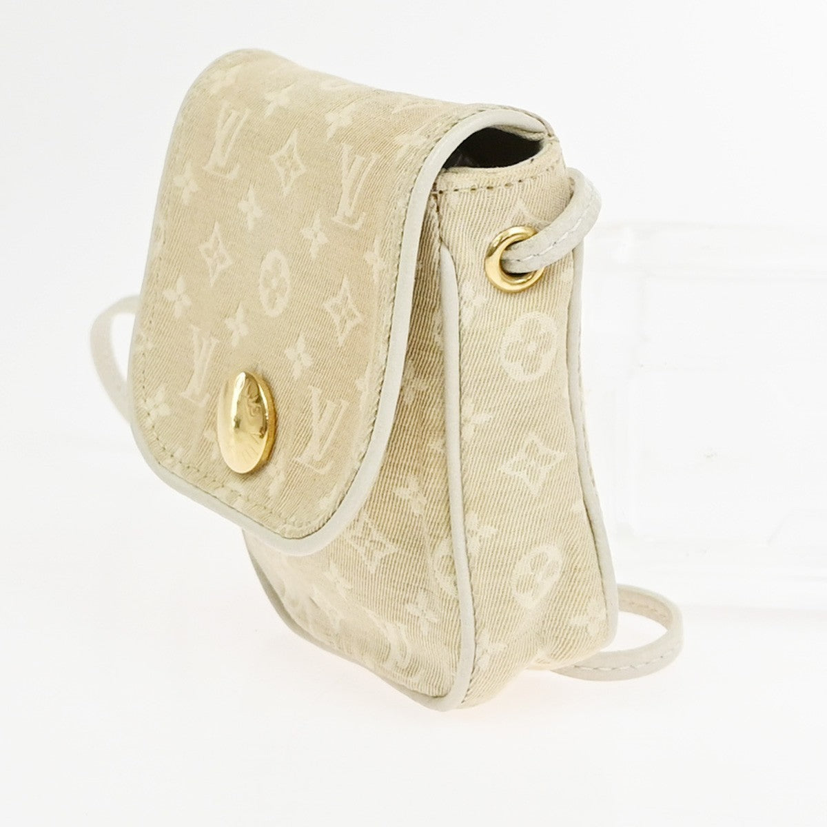 LOUIS VUITTON Pochette Cancun Shoulder Bag Monogram Mini Lin BE M95312 31KC645