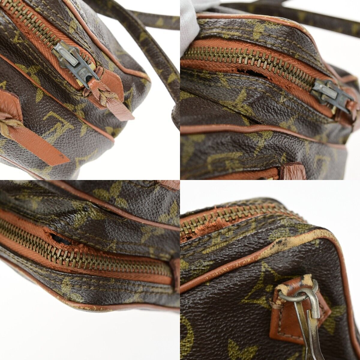 LOUIS VUITTON Mini Amazon Shoulder Bag Monogram Leather Brown M45238 02GA179