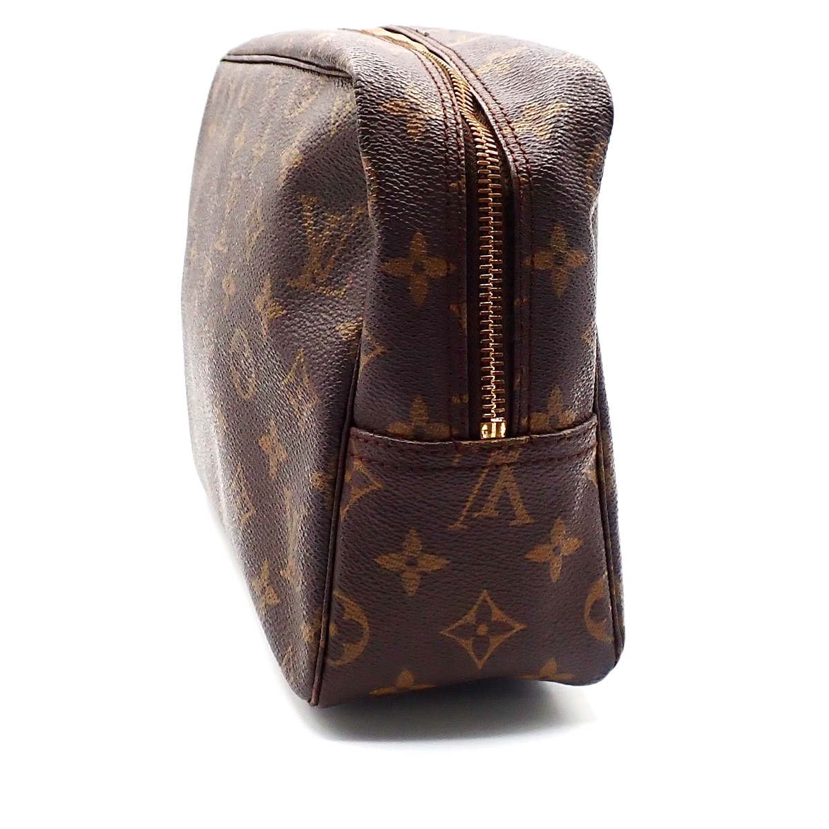 LOUIS VUITTON Trousse Toilette 28 Clutch Hand Bag Monogram Brown M47522 02AA195