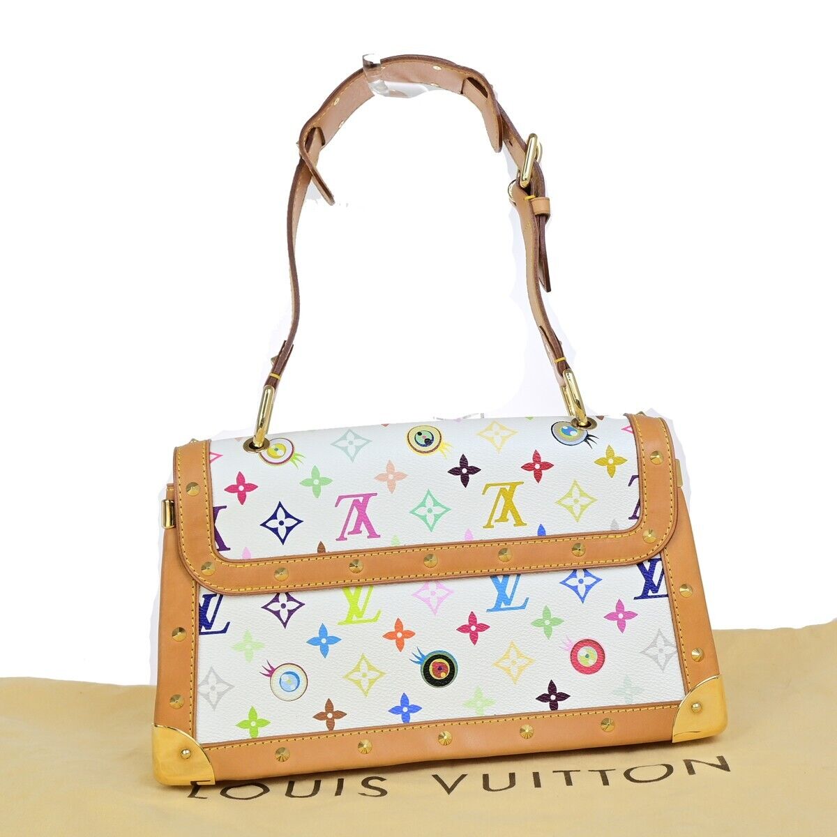 LOUIS VUITTON Eye Love Sac Rabat Shoulder Bag Monogram Multi WE M92055 865RK665