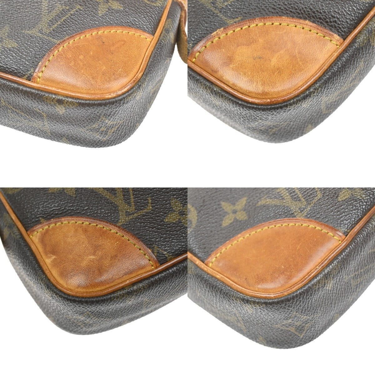 LOUIS VUITTON Marly Dragonne GM Clutch Hand Bag Monogram Brown M51825 63FB812