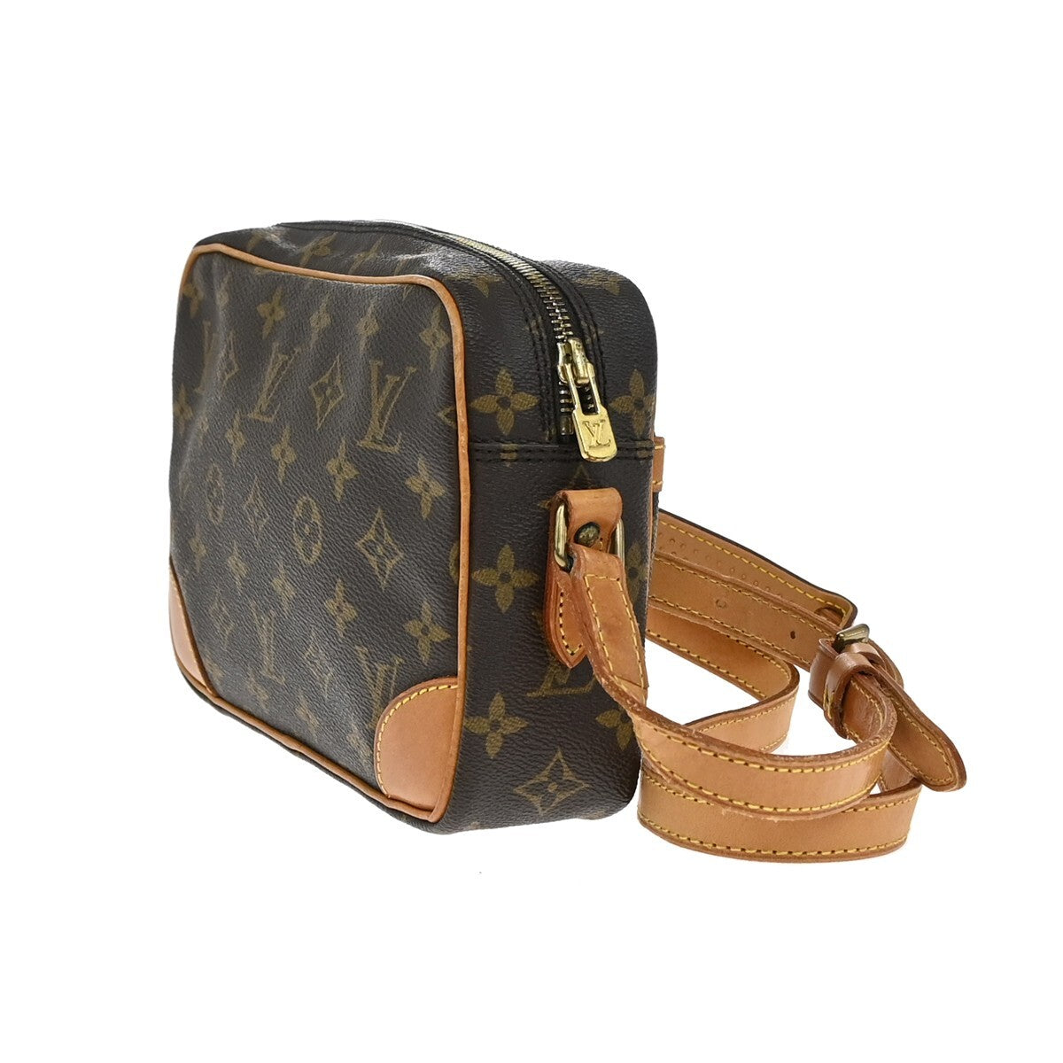 LOUIS VUITTON Trocadero 24 Shoulder Bag Monogram Leather Brown M51276 34EE242