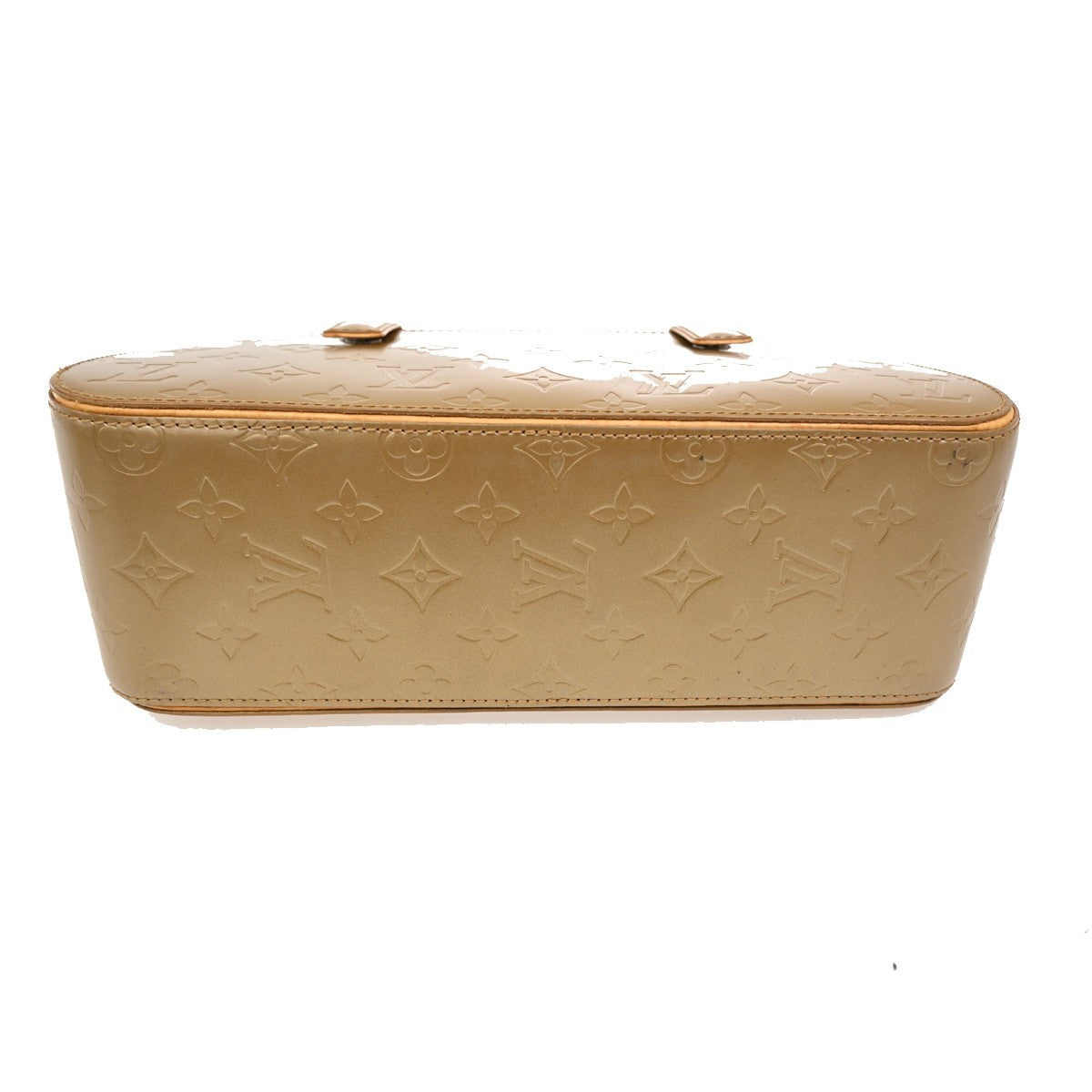LOUIS VUITTON  Shelton MM Hand Bag Monogram Mat Leather Gold M55177 34TA037