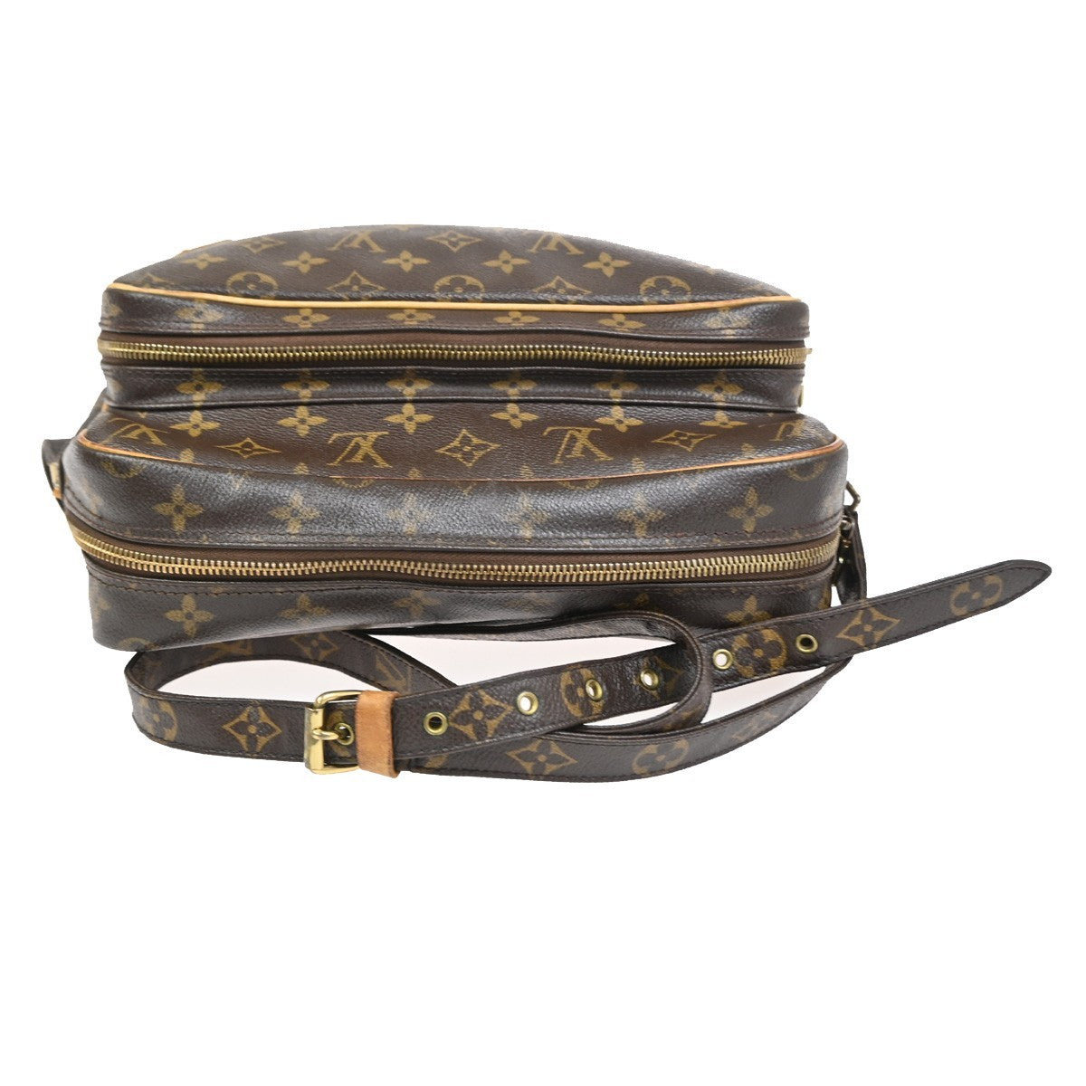 LOUIS VUITTON Nile Crossbody Shoulder Bag Monogram Leather Brown M45244 88CA925