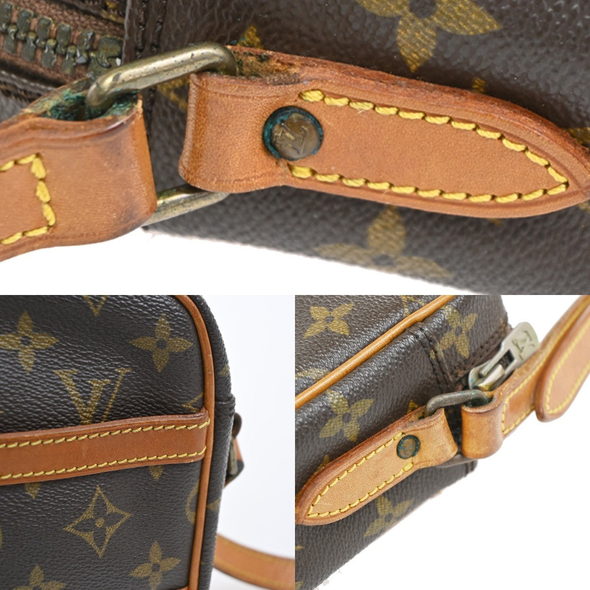 LOUIS VUITTON Trocadero 24 Shoulder Bag Monogram Leather Brown M51276 31CA955