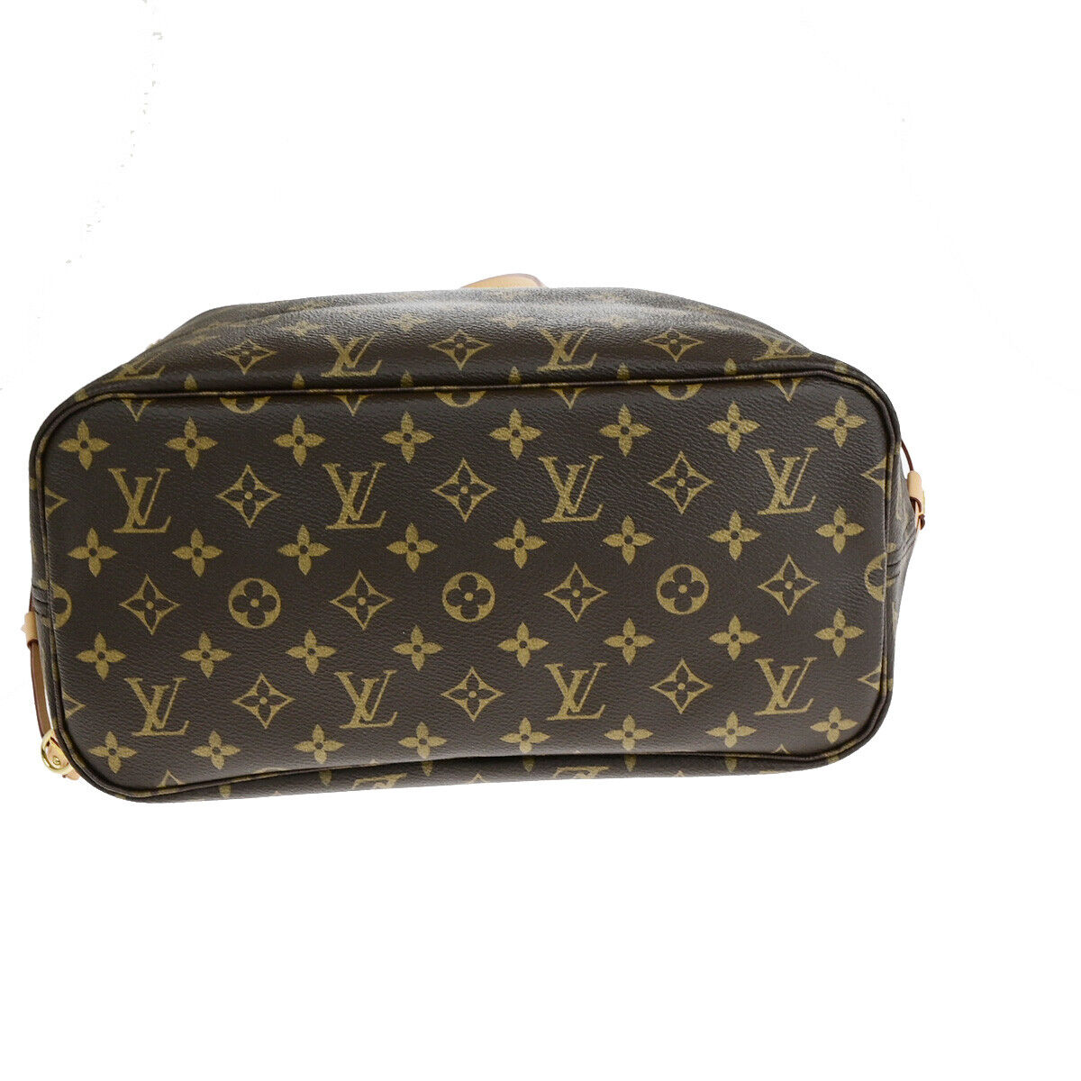 LOUIS VUITTON Neverfull MM Shoulder Tote Bag Monogram Leather M50366 691RK148