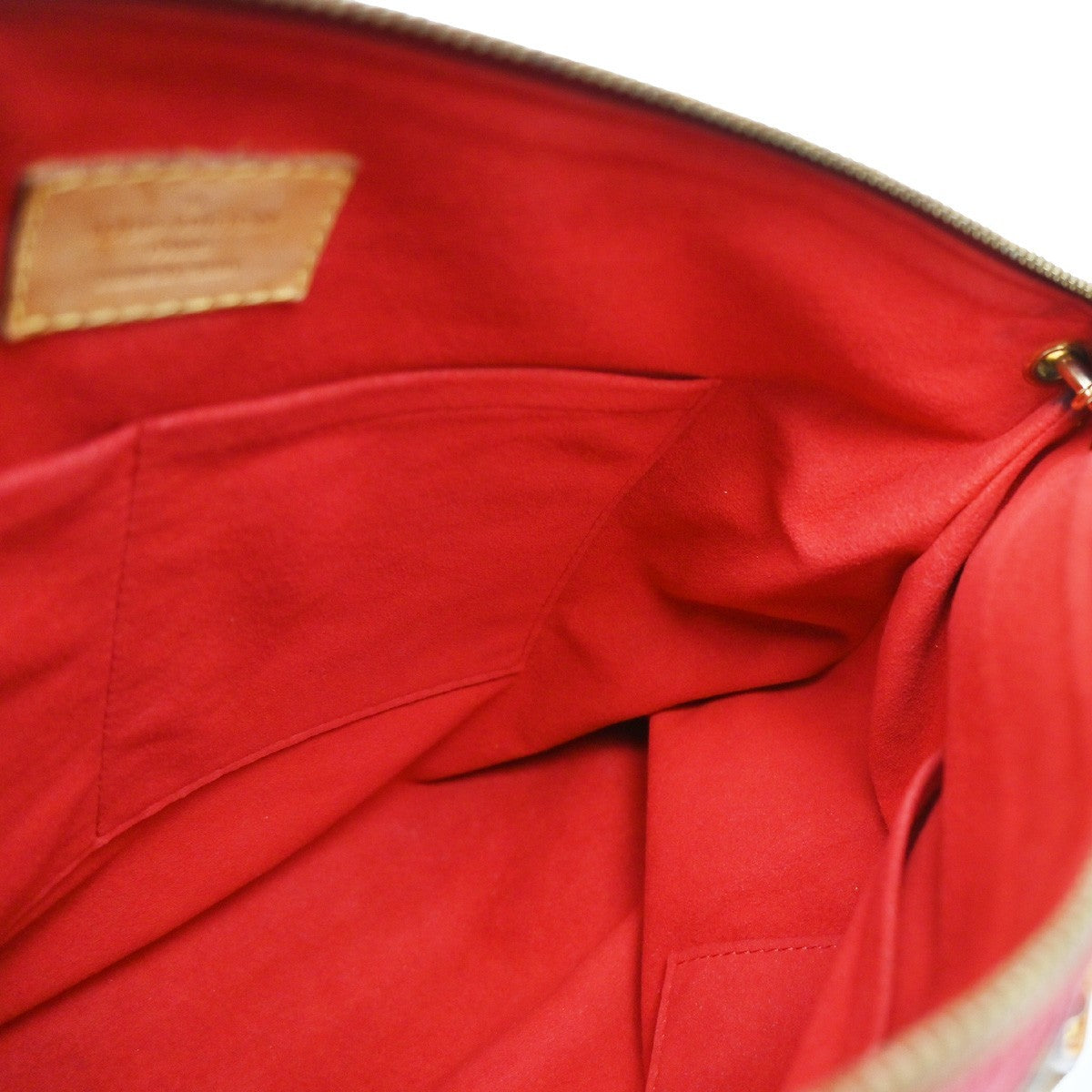 LOUIS VUITTON Pallas 2Way Shoulder Hand Bag Monogram Leather Red M41175 689KB448
