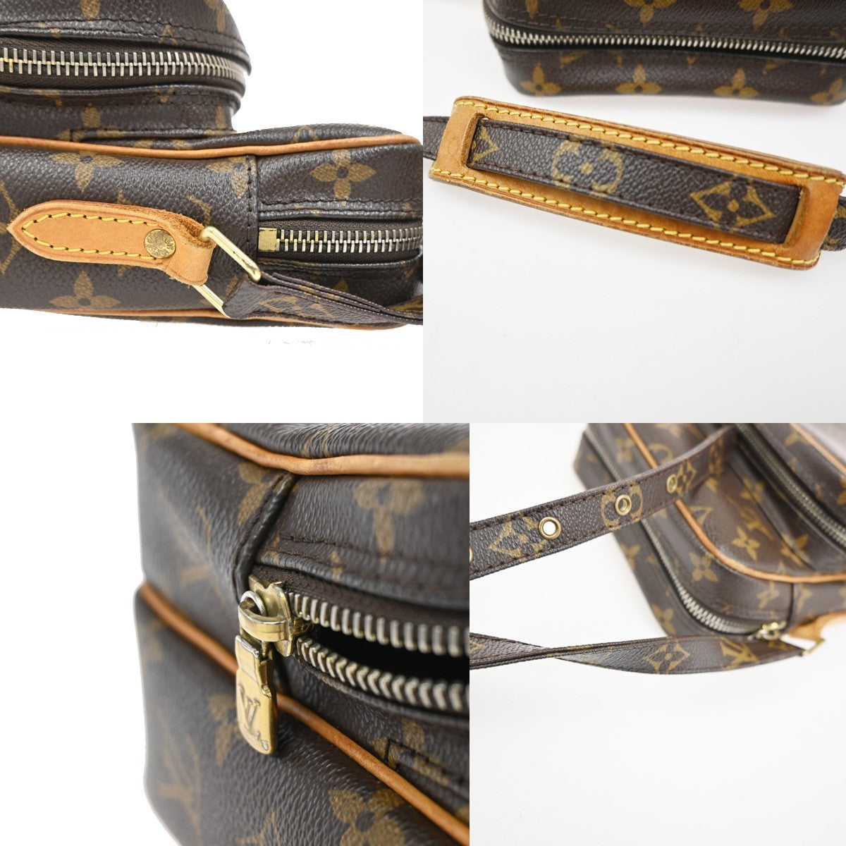 LOUIS VUITTON Amazon Crossbody Shoulder Bag Monogram Leather BN M45236 70KC298