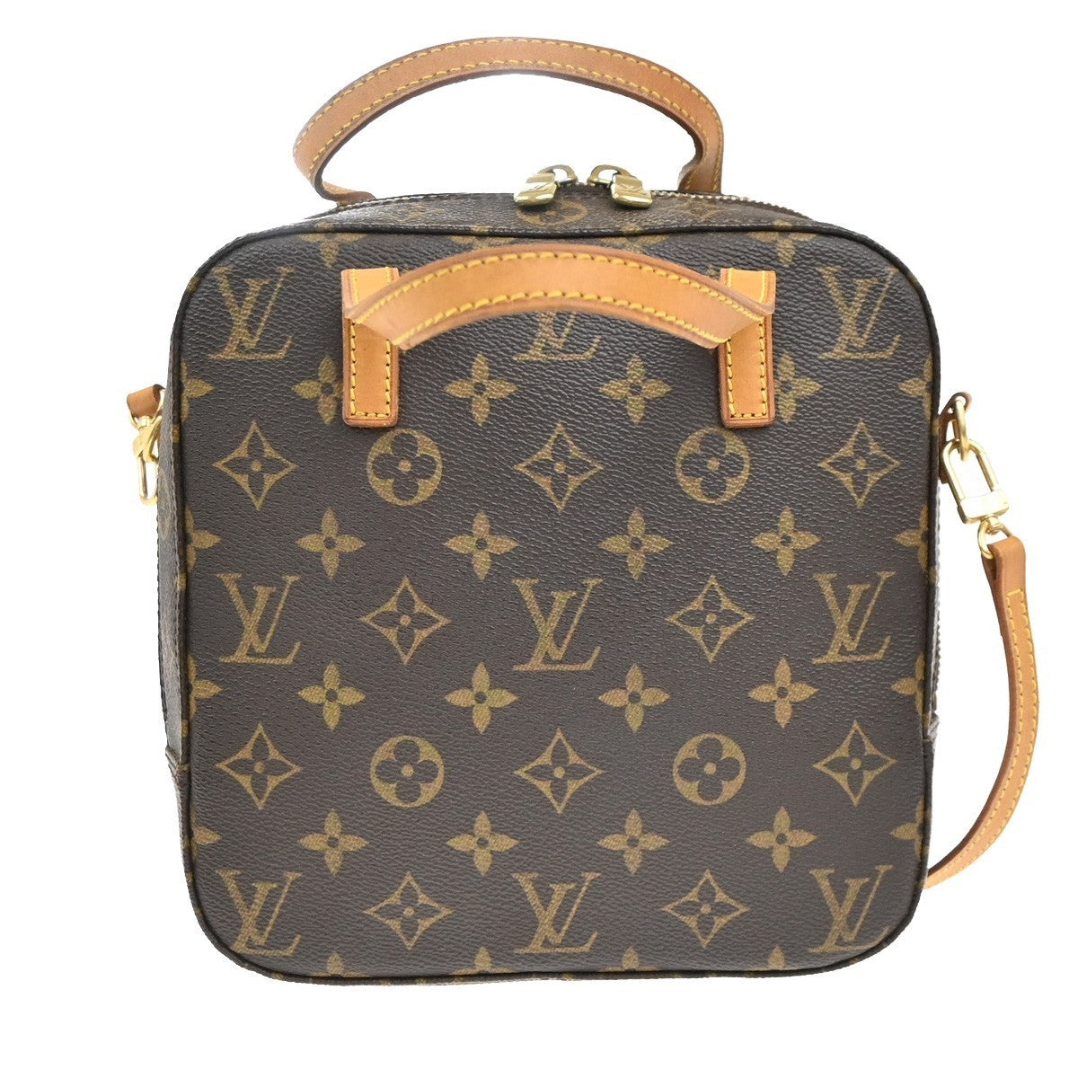 LOUIS VUITTON Spontini 2Way Shoulder Hand Bag Monogram Leather BN M47500 17KP425
