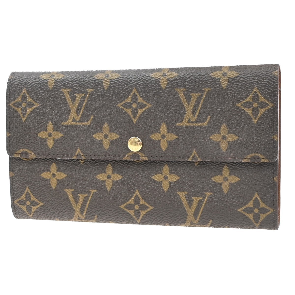 LOUIS VUITTON Porte Monnaie Credit Wallet Monogram Leather BN M61725 30MA563