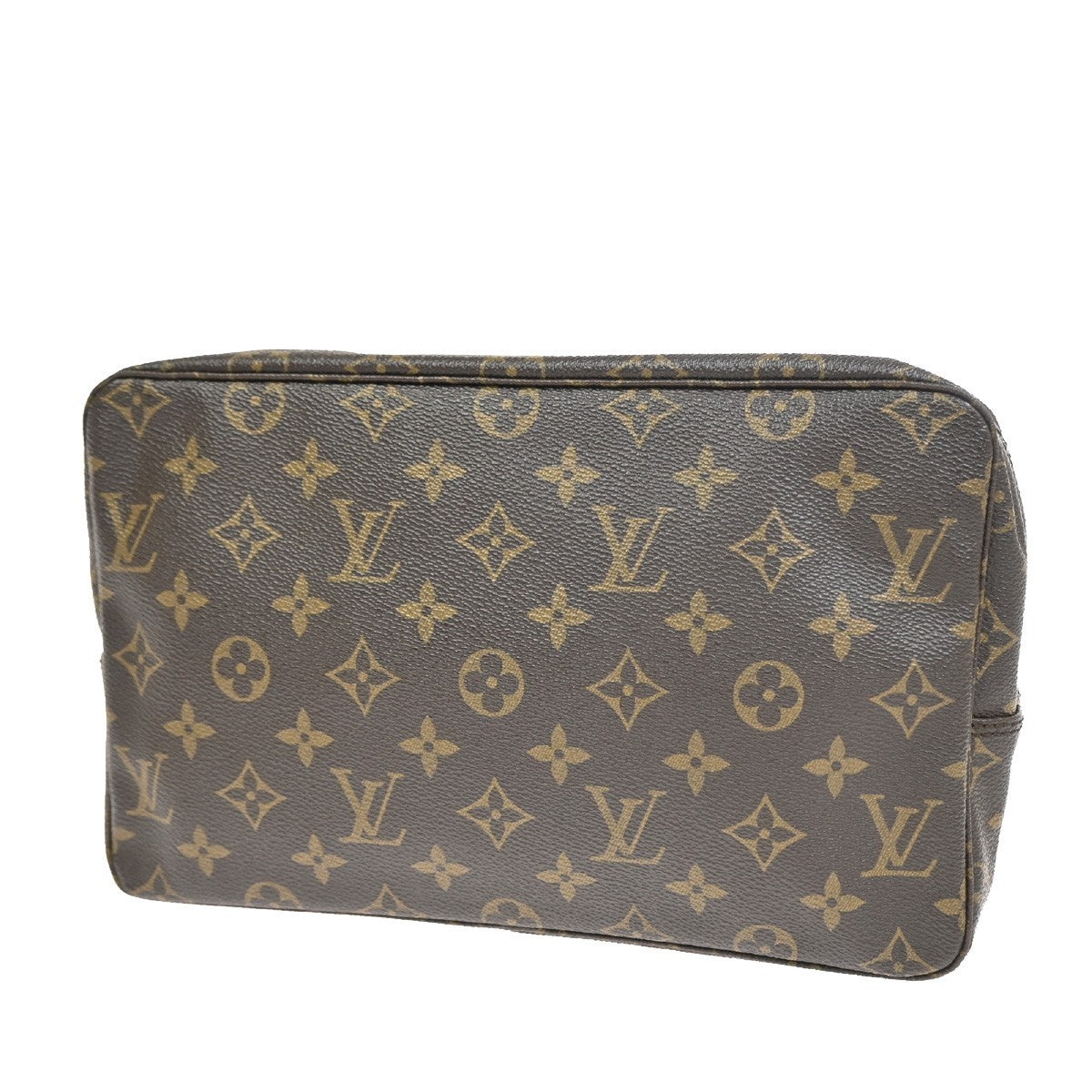 LOUIS VUITTON Trousse Toilette 28 Clutch Hand Bag Monogram Brown M47522 65CA921