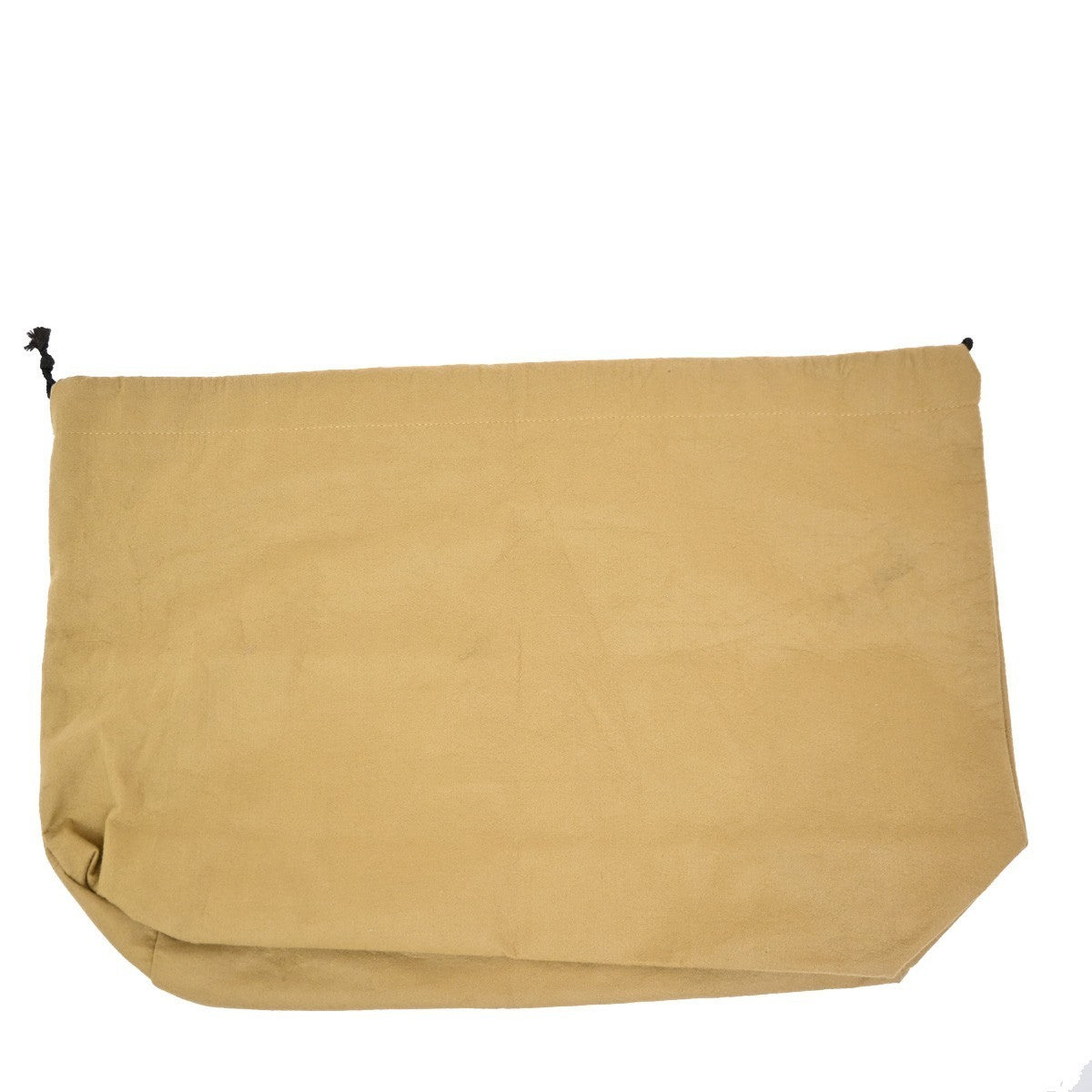 LOUIS VUITTON Logo 10 Set Dust Bag Drawstring Canvas Cotton Beige Brown 01KB865