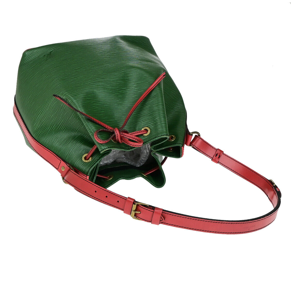 LOUIS VUITTON Petit Noe Drawstring Shoulder Bag Epi Leather GN RD M44147 64YG725