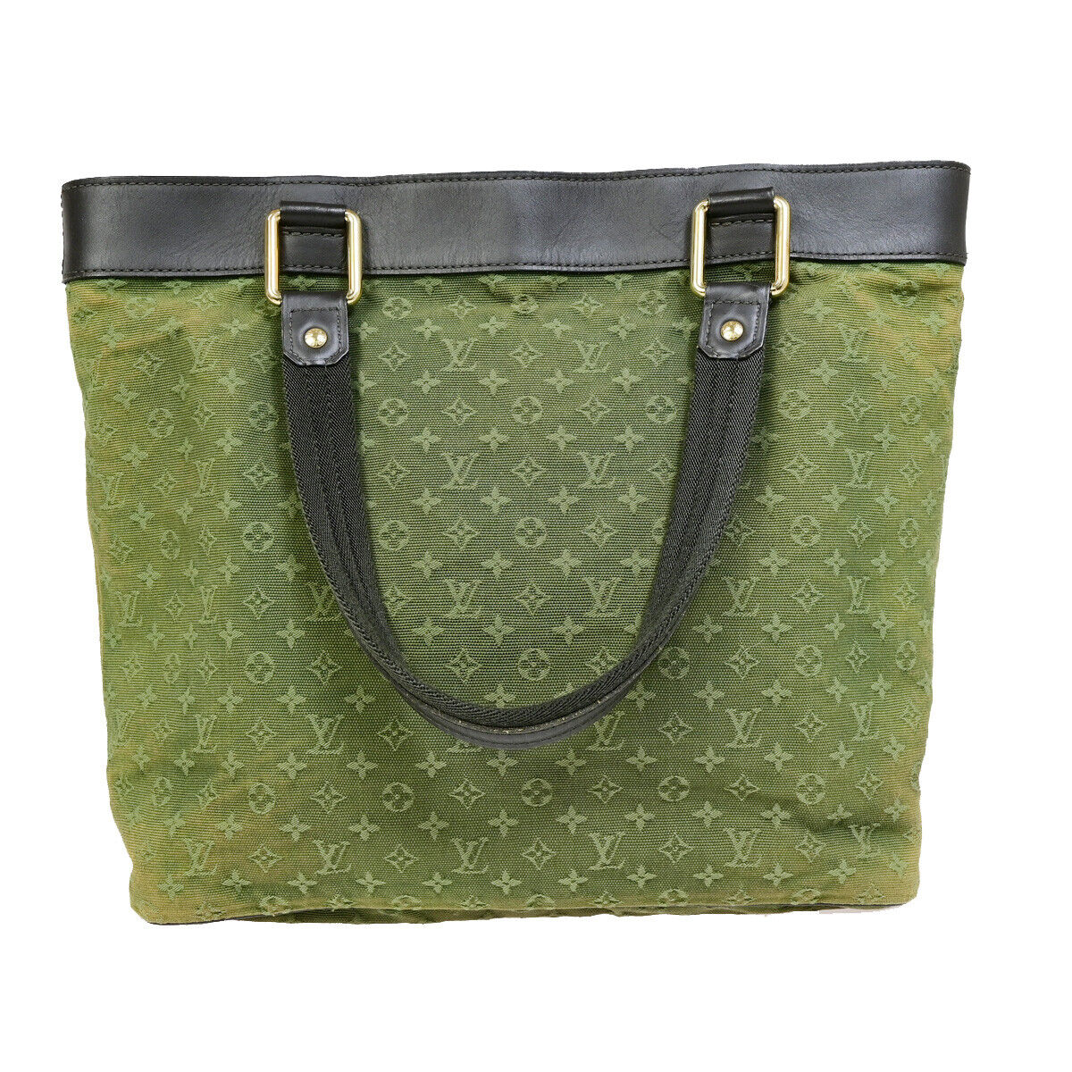 LOUIS VUITTON Lucille GM Shoulder Bag Monogram Mini Canvas Khaki M92681 68YF599