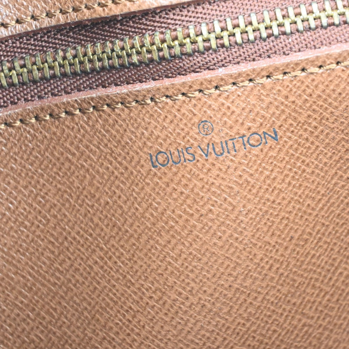 LOUIS VUITTON Marly Dragonne GM Clutch Hand Bag Monogram Brown M51825 64MA545
