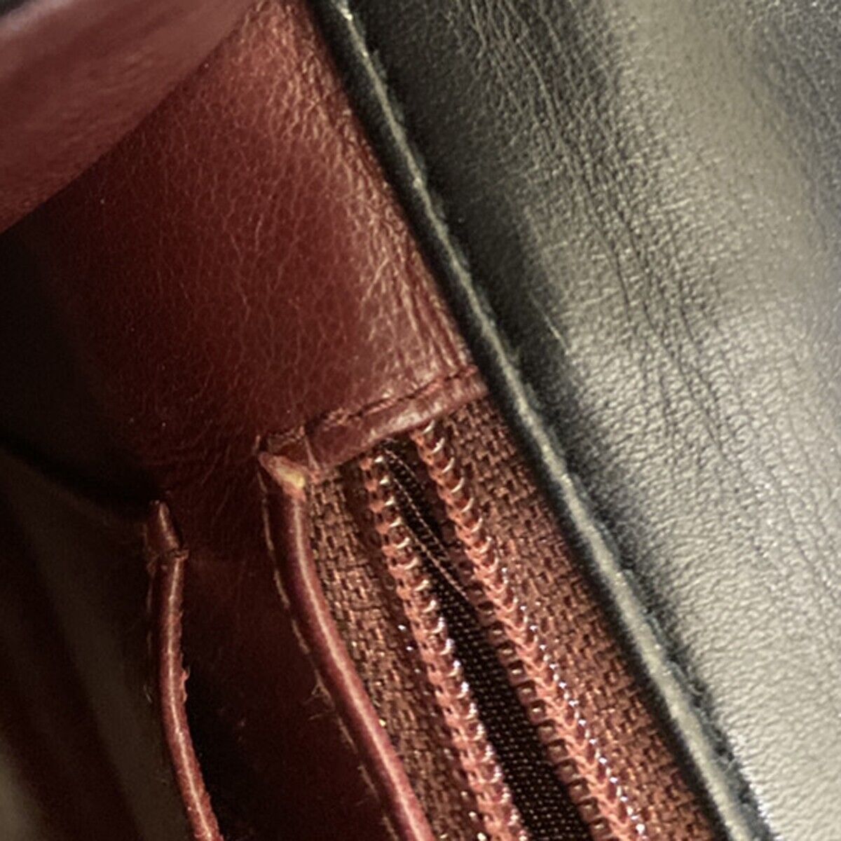 CHANEL CC Maxi Jumbo Matelasse 34 Chain Shoulder Bag Leather Black GHW 859RH997