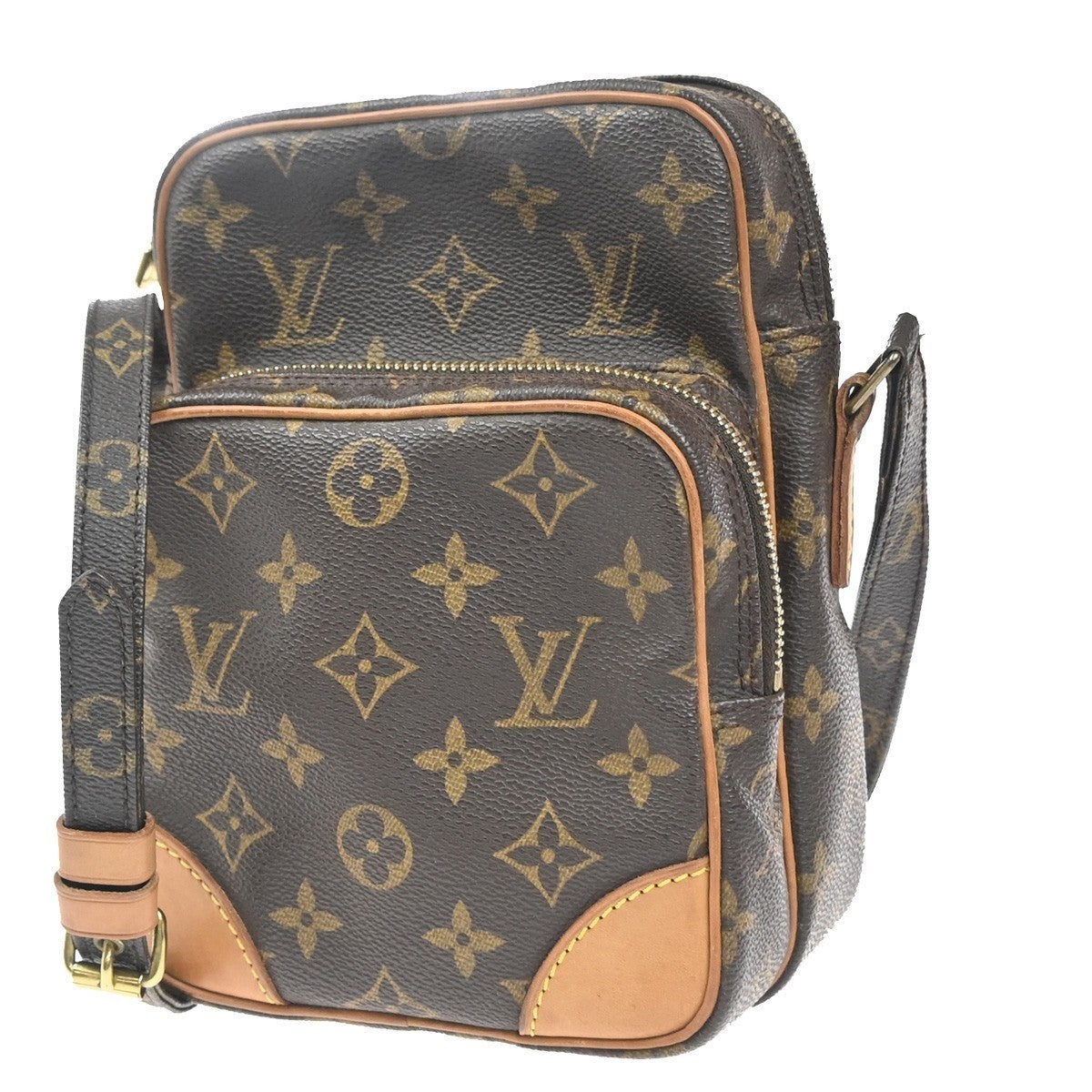 LOUIS VUITTON Amazon Crossbody Shoulder Bag Monogram Leather BN M45236 89KC616