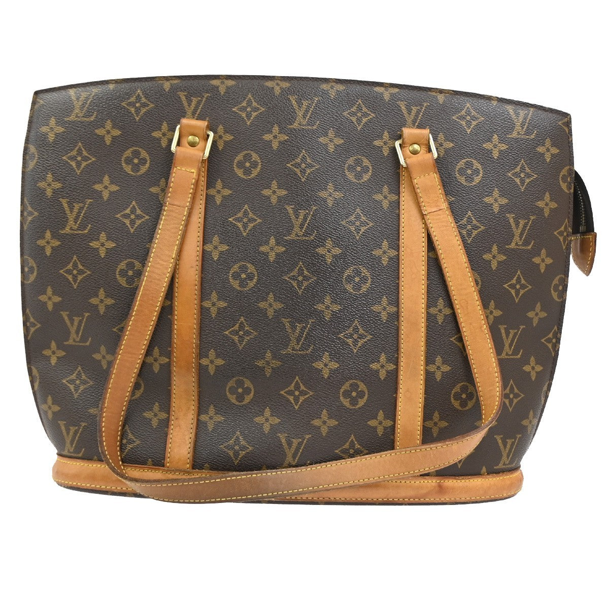 LOUIS VUITTON BABYLONE Shoulder Bag Monogram Leather Brown France M51102 84SA030