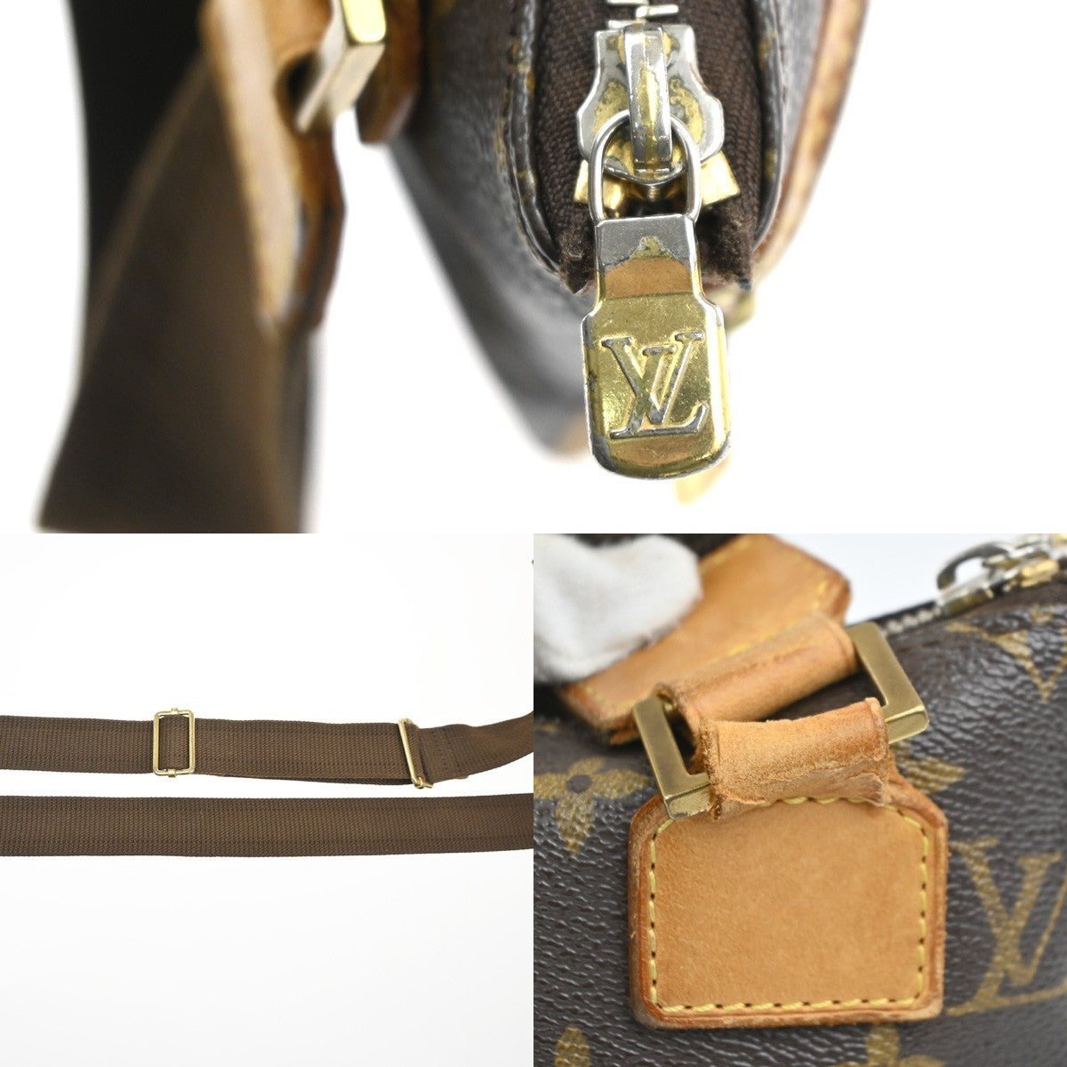 LOUIS VUITTON Pochette Bosphore Shoulder Bag Monogram Leather BN M40044 87MA290