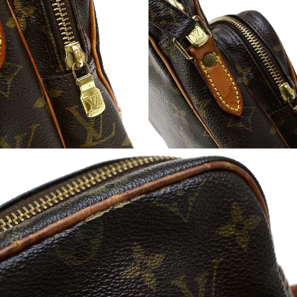 LOUIS VUITTON Amazon Crossbody Shoulder Bag Monogram Leather BN M45236 35KA485