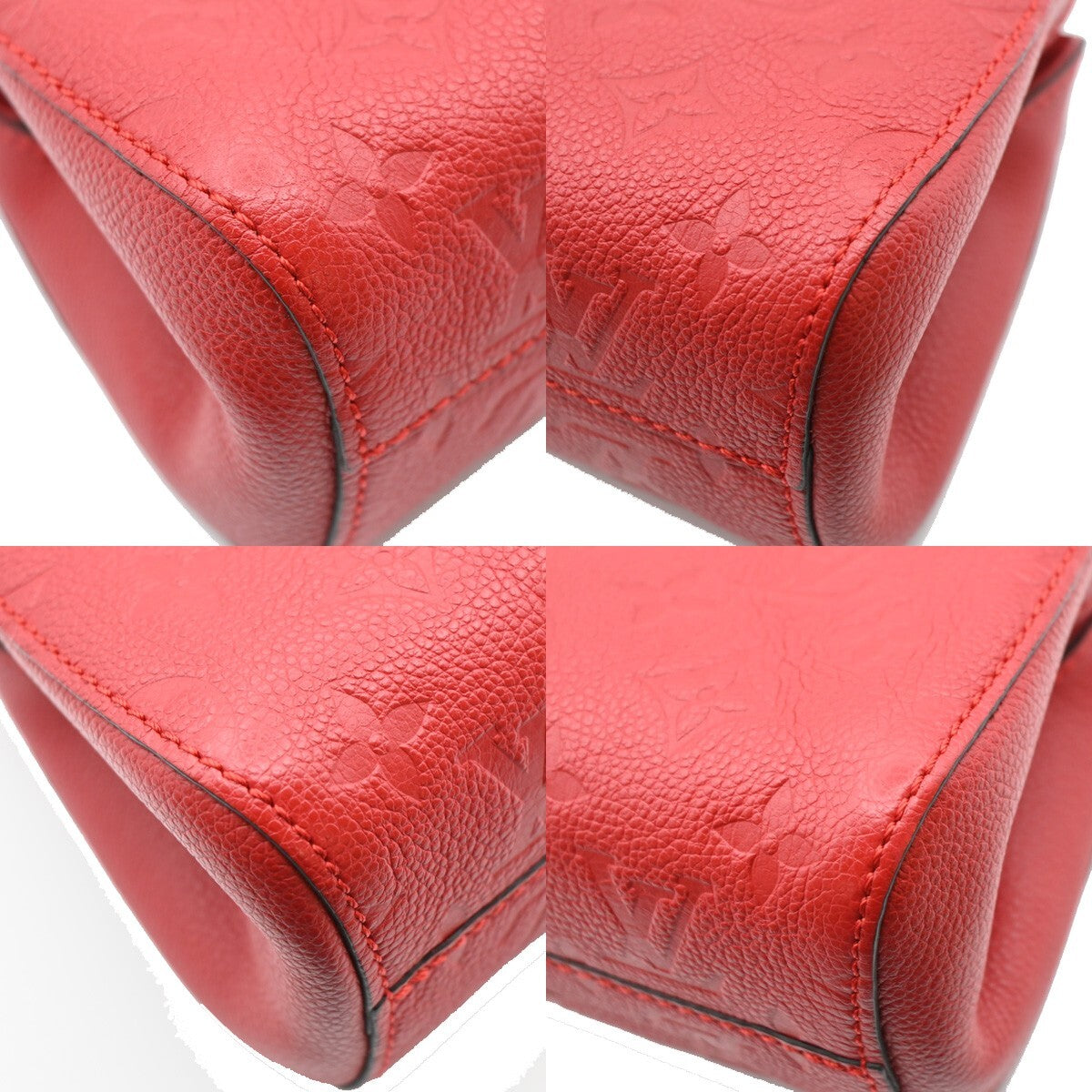 LOUIS VUITTON Montaigne Nano 2Way Hand Bag Monogram Empreinte CY M50865 698RL139