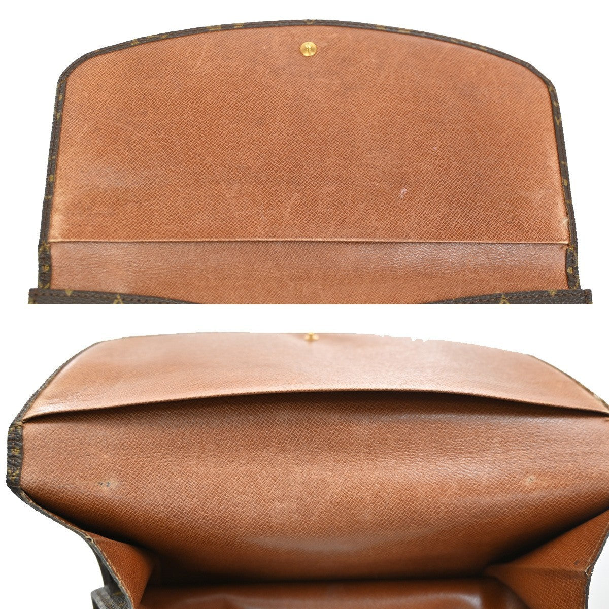 LOUIS VUITTON Pochette Rabat 23 Clutch Hand Bag Monogram Brown M51931 04PA068