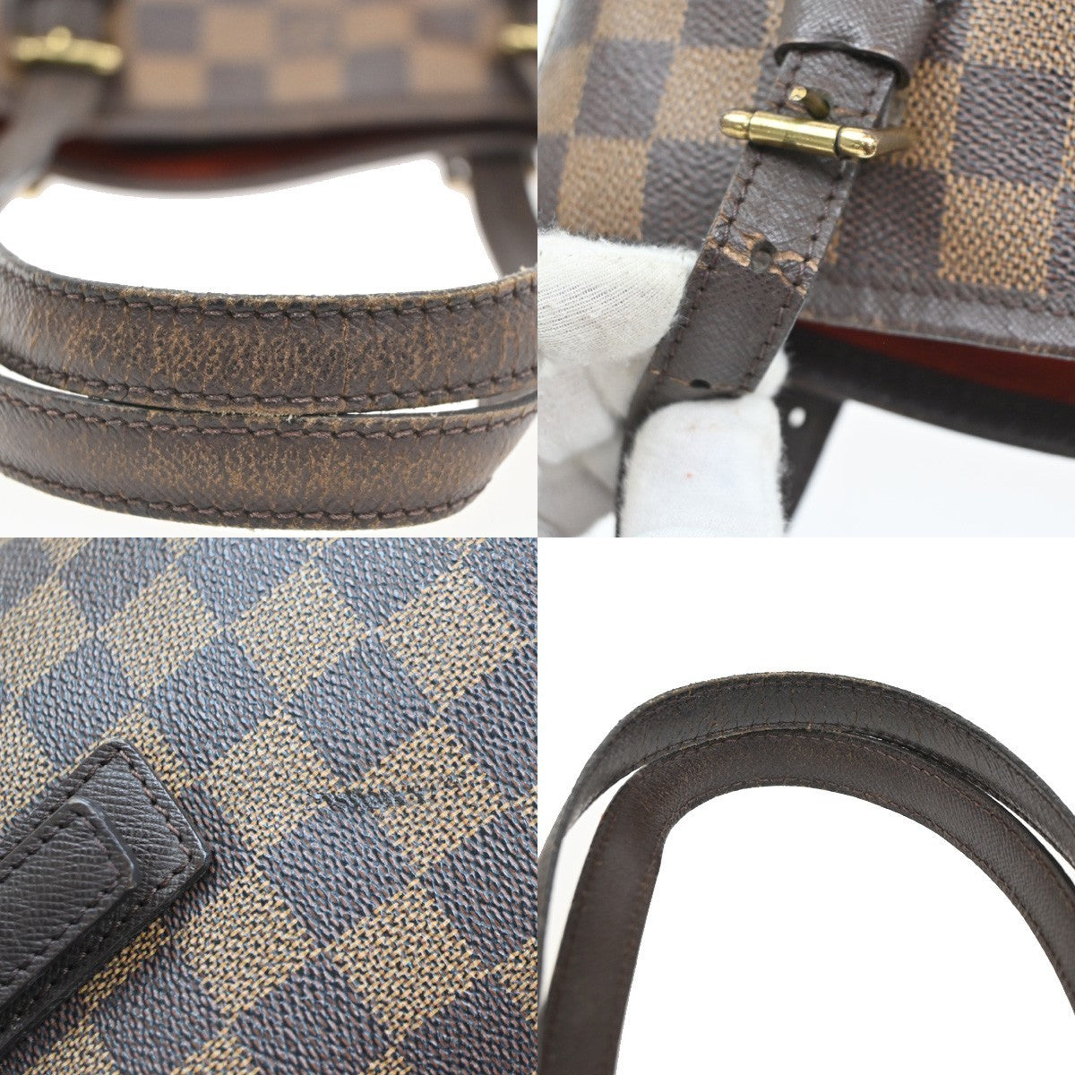 LOUIS VUITTON Marais Shoulder Bag Damier Ebene Leather  France BN N42240 64SA154