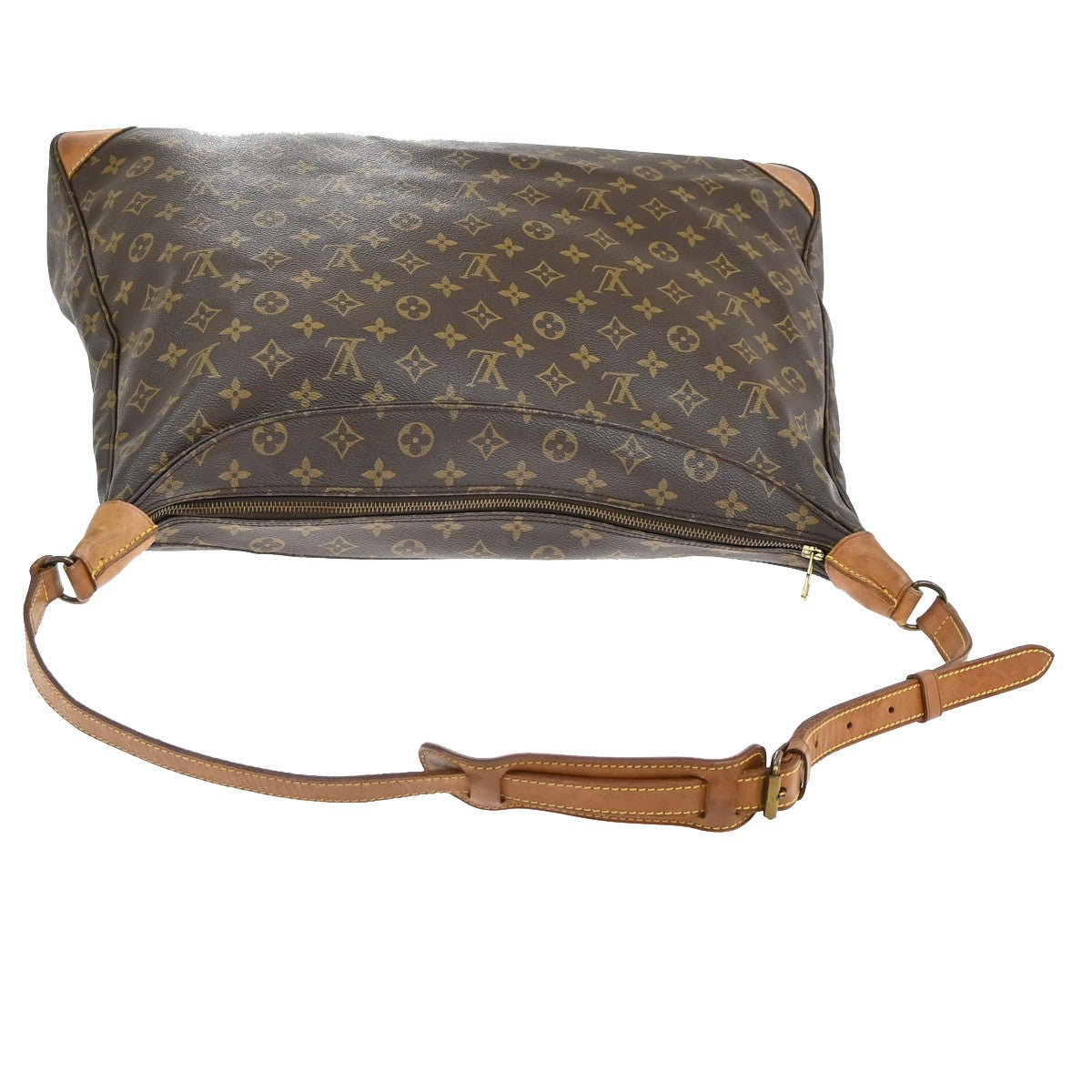 LOUIS VUITTON Promenade Shoulder Bag Monogram Leather Brown M51114 32YH377