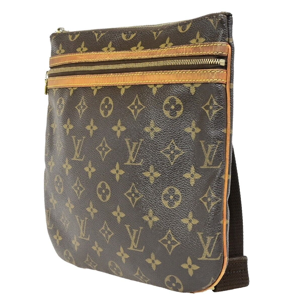 LOUIS VUITTON Pochette Bosphore Shoulder Bag Monogram Leather BN M40044 35EC569