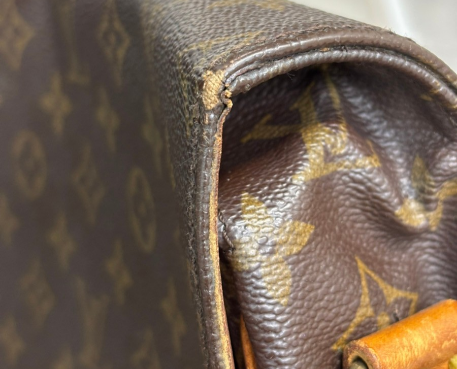 LOUIS VUITTON Cartouchiere GM Shoulder Bag Monogram Leather Brown M51252 64KB581