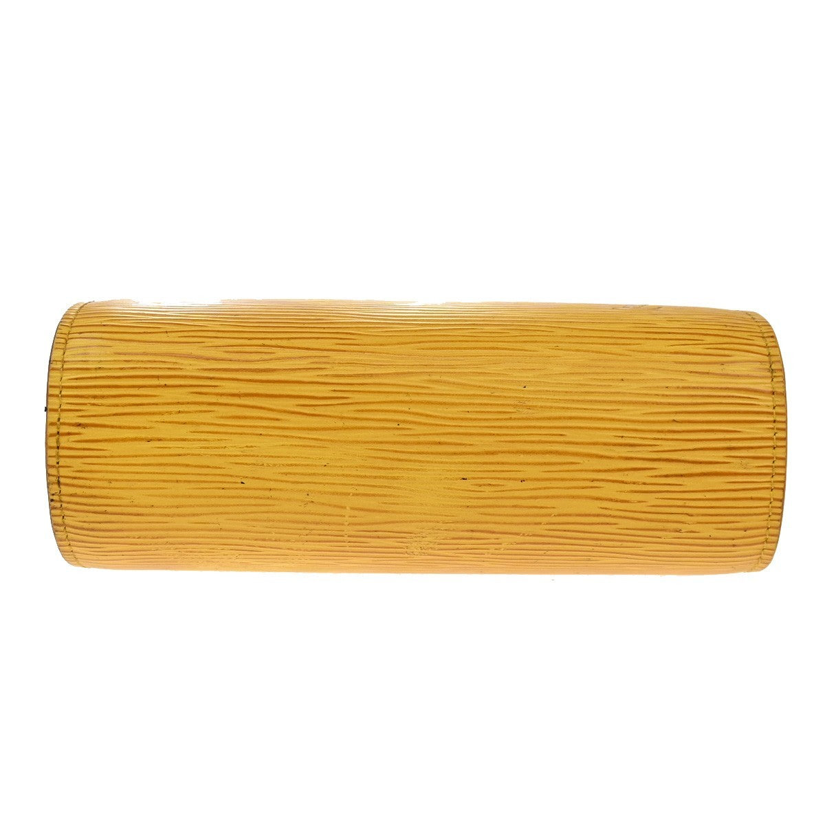 LOUIS VUITTON LV Logo Dauphine PM Pouch Bag Epi Leather Yellow M48449 02KB666