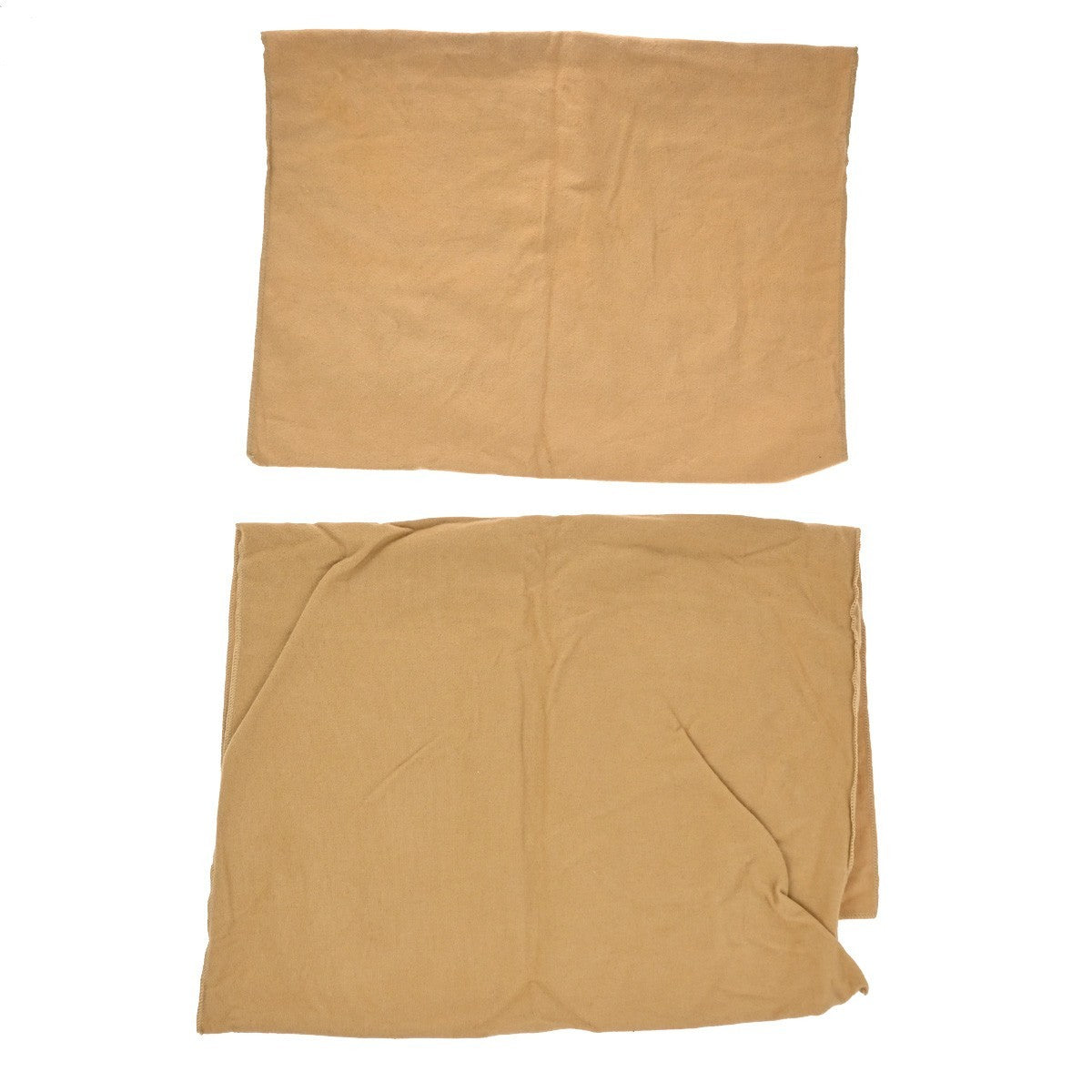 LOUIS VUITTON Logo 10 Set Dust Bag Drawstring Canvas Cotton Beige Brown 09KP189